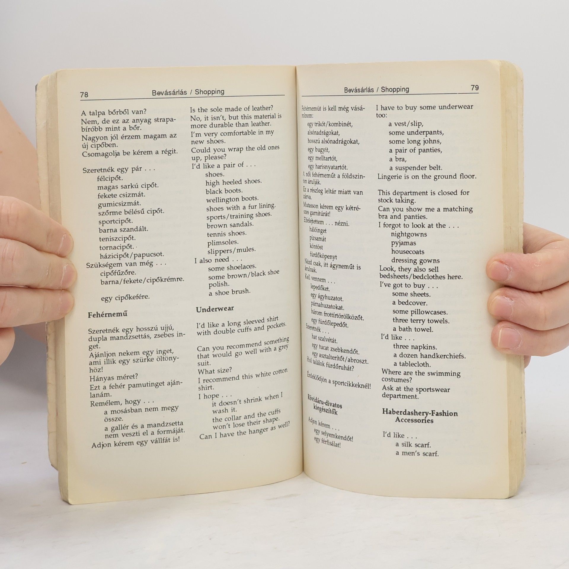 William Davies Magyar-Angol Társalgás, Hungarian English phrase book