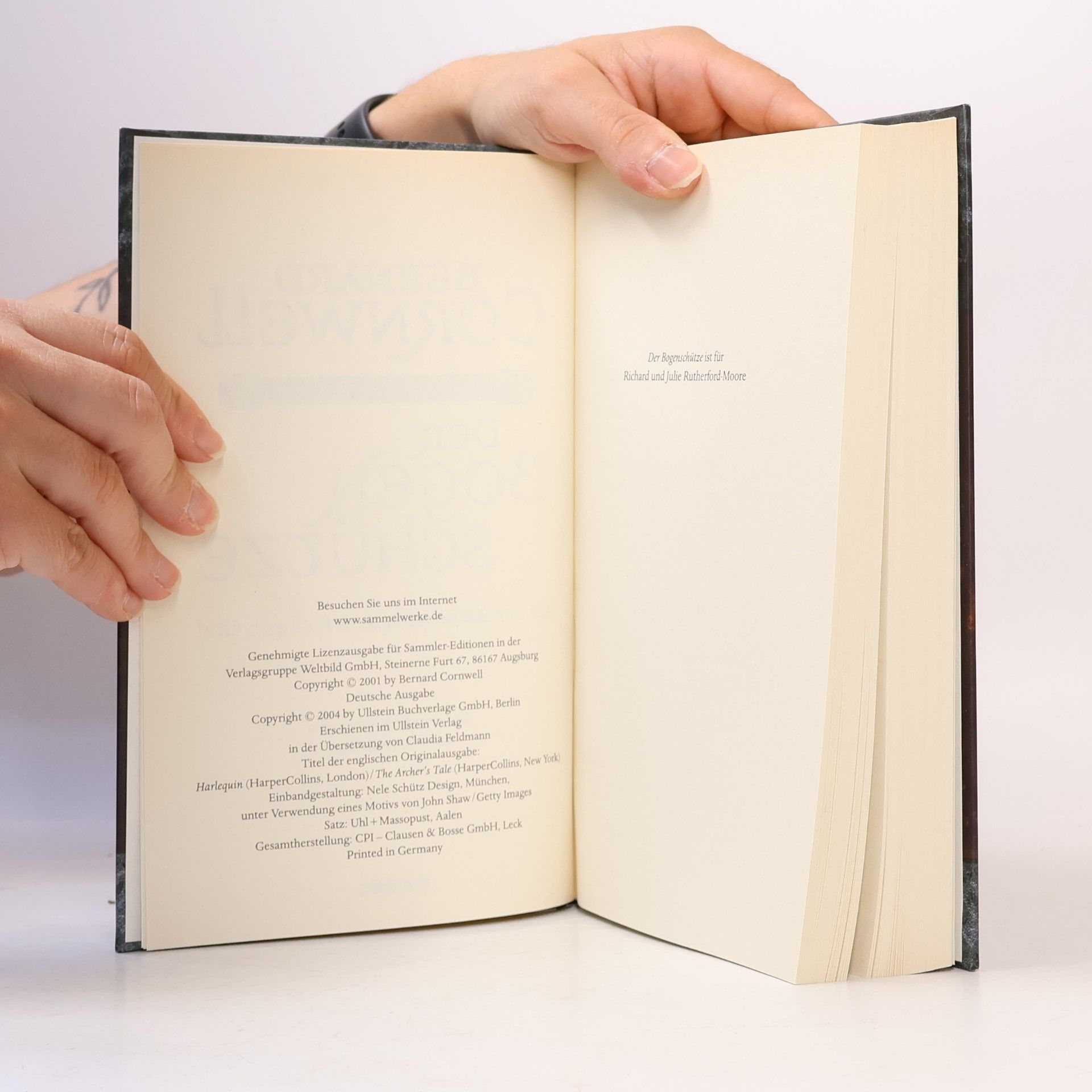 Bernard Cornwell Der Bogen Schütze