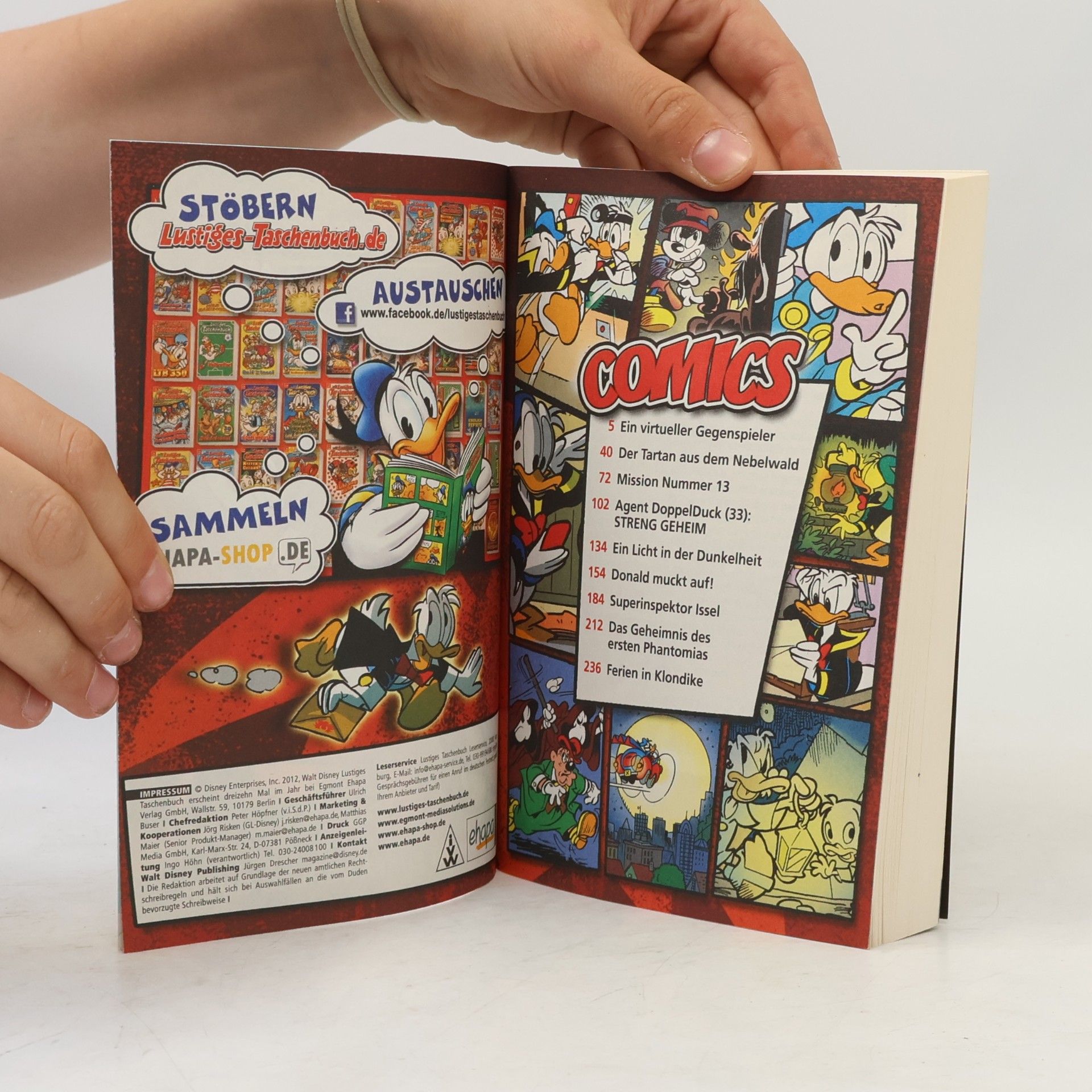 Walt Disney Lustiges Taschenbuch 435