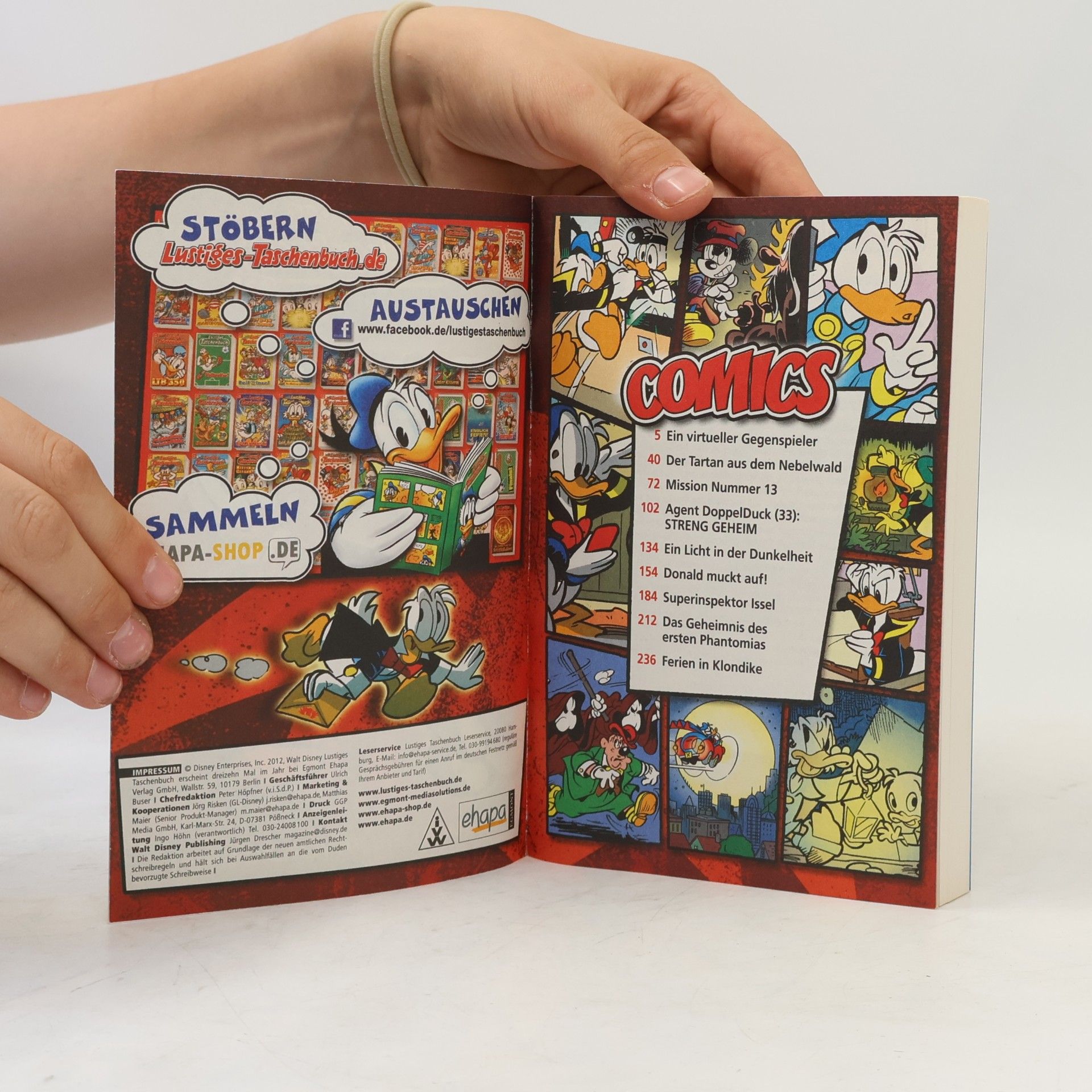 Walt Disney Lustiges Taschenbuch 435