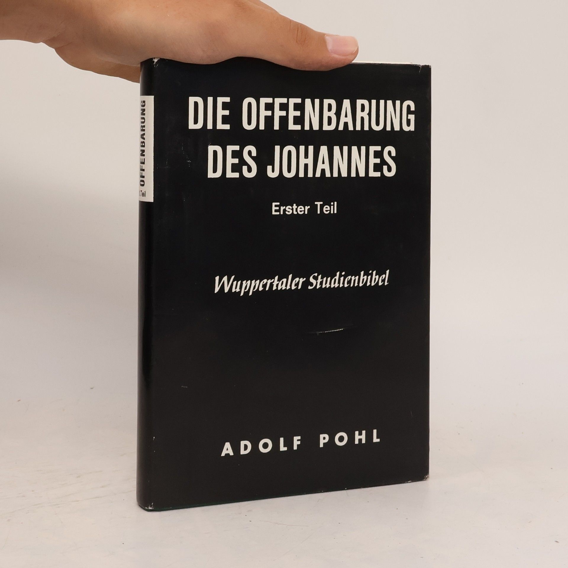 Adolf Pohl Die Offenbarung des Johannes 1.