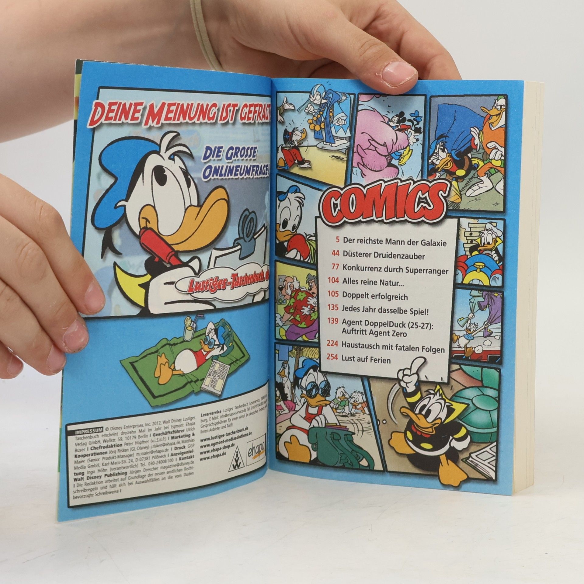 Walt Disney Lustiges Taschenbuch 430. Sommer & Sonne