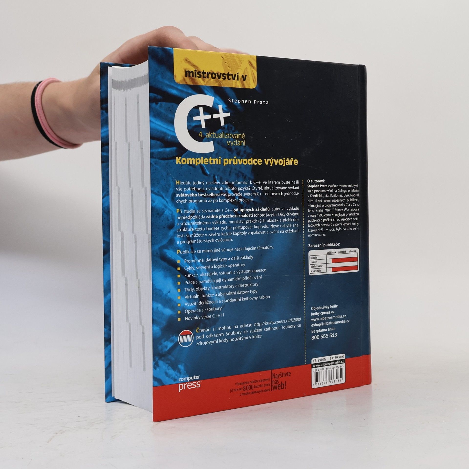 Stephen Prata Mistrovství v C++ 4. aktualizované vydání