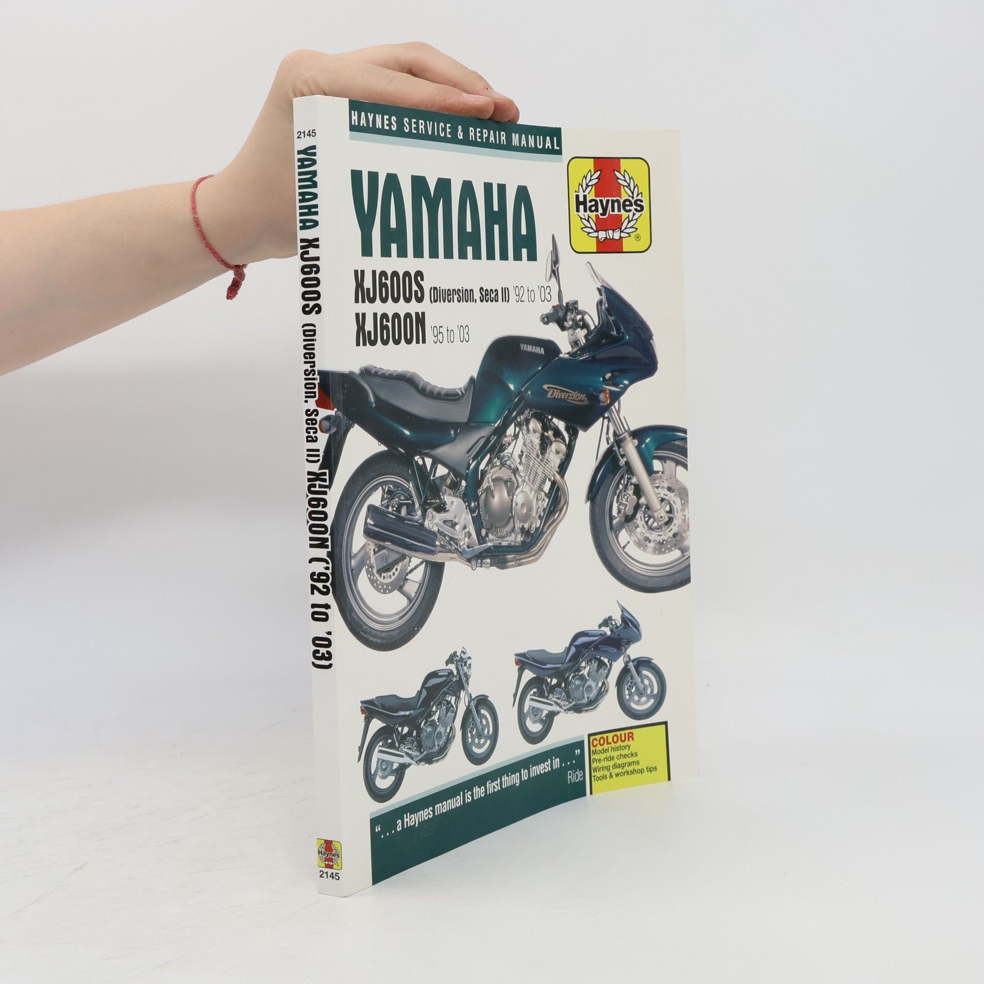 Haynes Publishing Haynes Service & Repair Manual: Yamaha XJ600S (Diversion, Seca II) And XJ600N Four: '92 to '03, '95 to '03