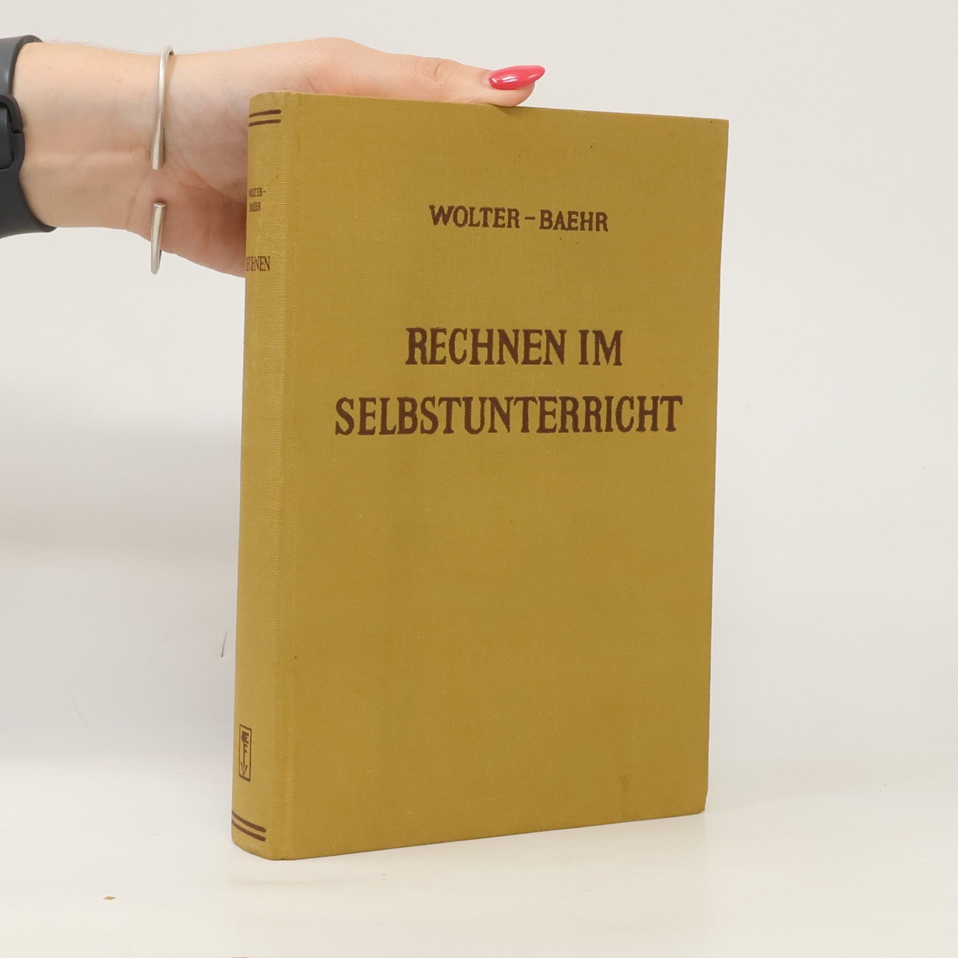 Wolter Baehr Rechnen im Selbstunterricht
