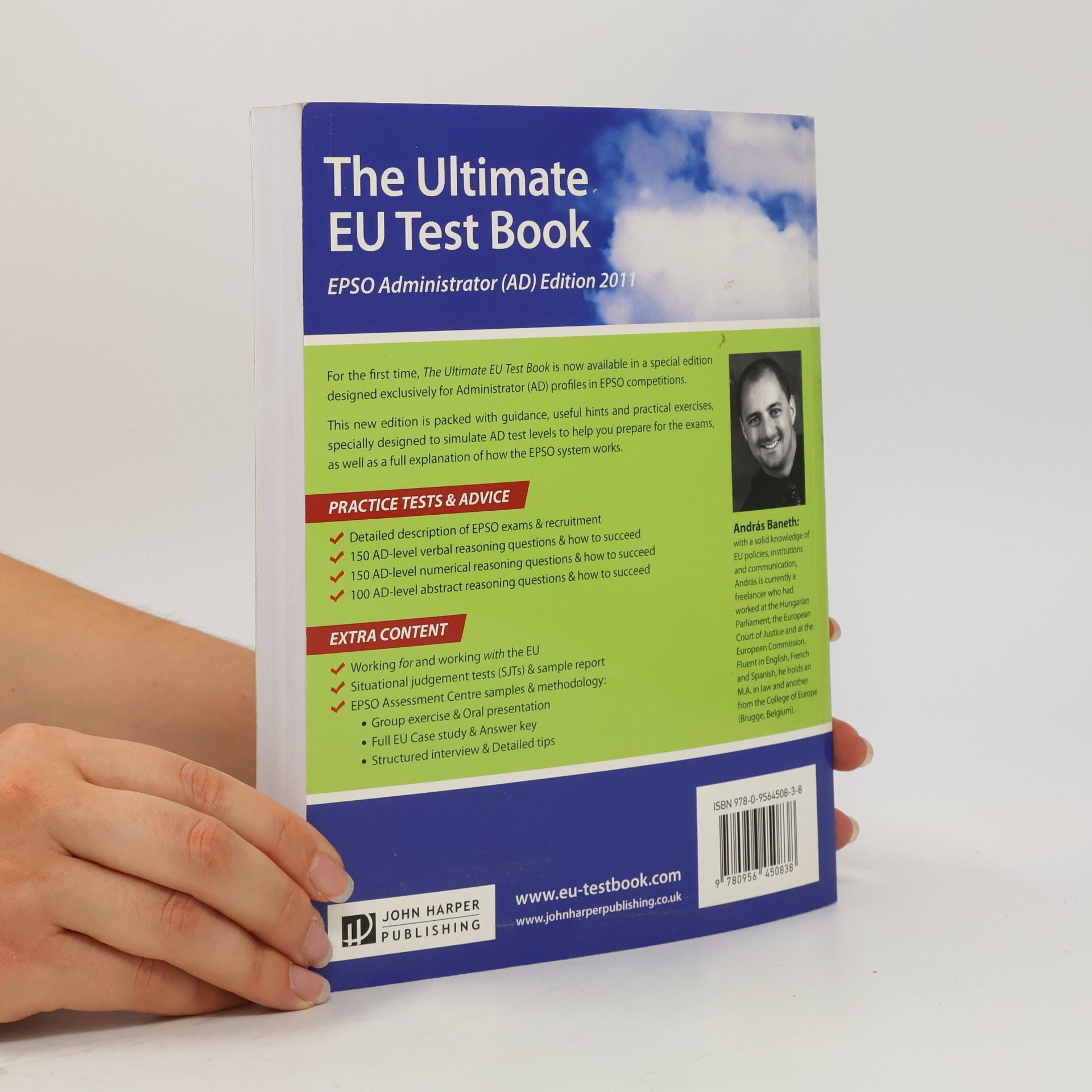 András Baneth The Ultimate EU Test Book : EPSO Administrator (AD) Edition 2011
