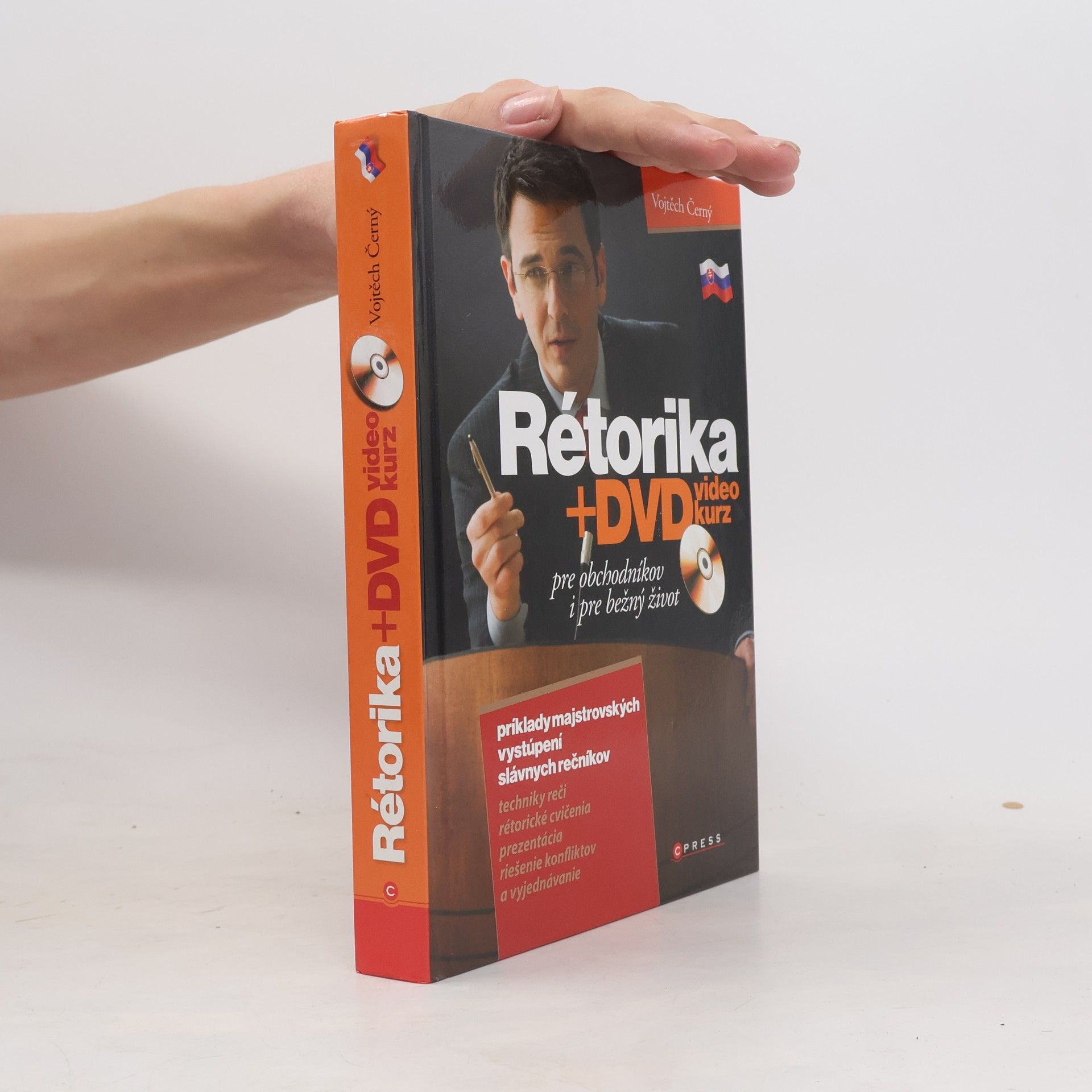 Vojtěch Černý Rétorika + DVD video kurz