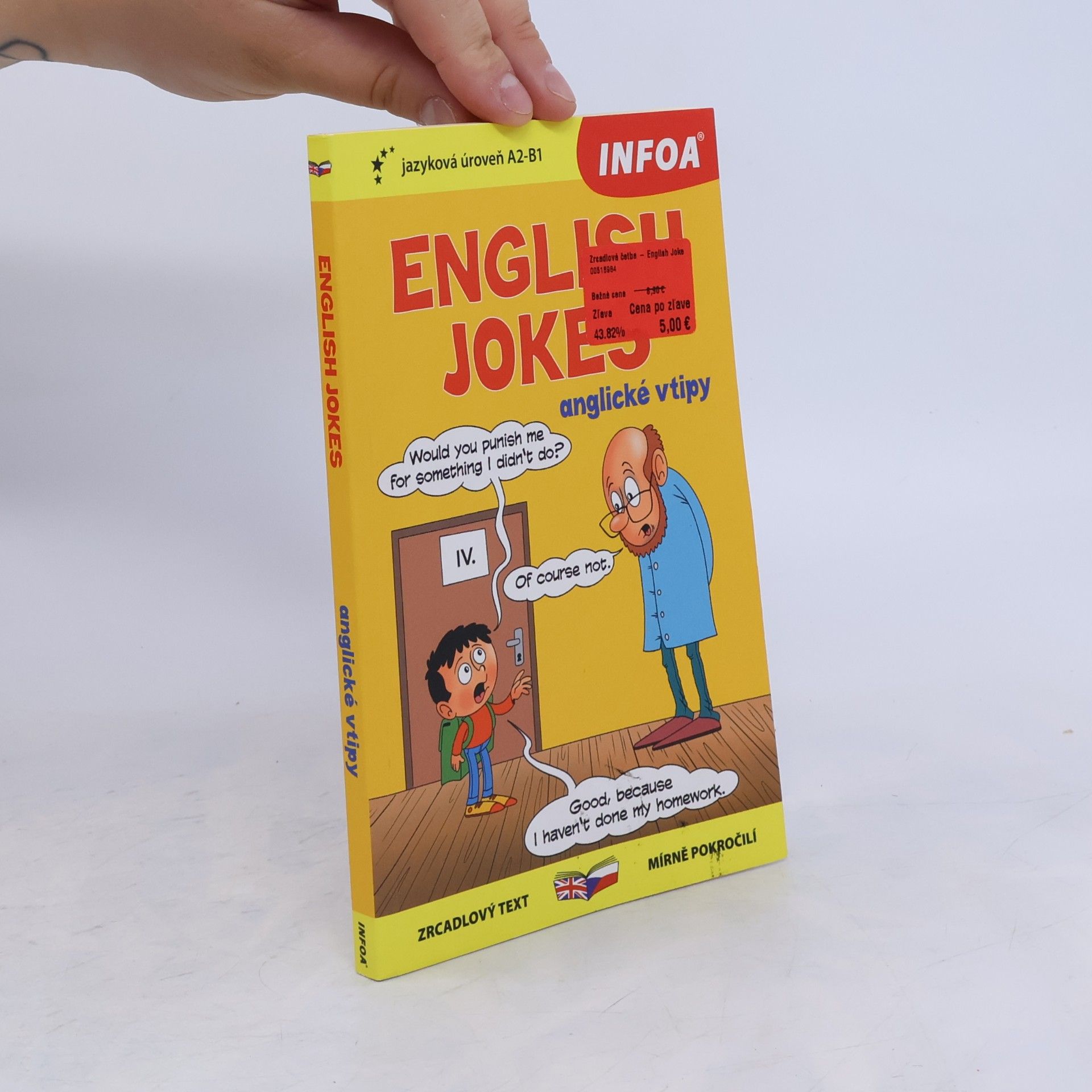 Nick Gerrard English jokes, Anglické vtipy