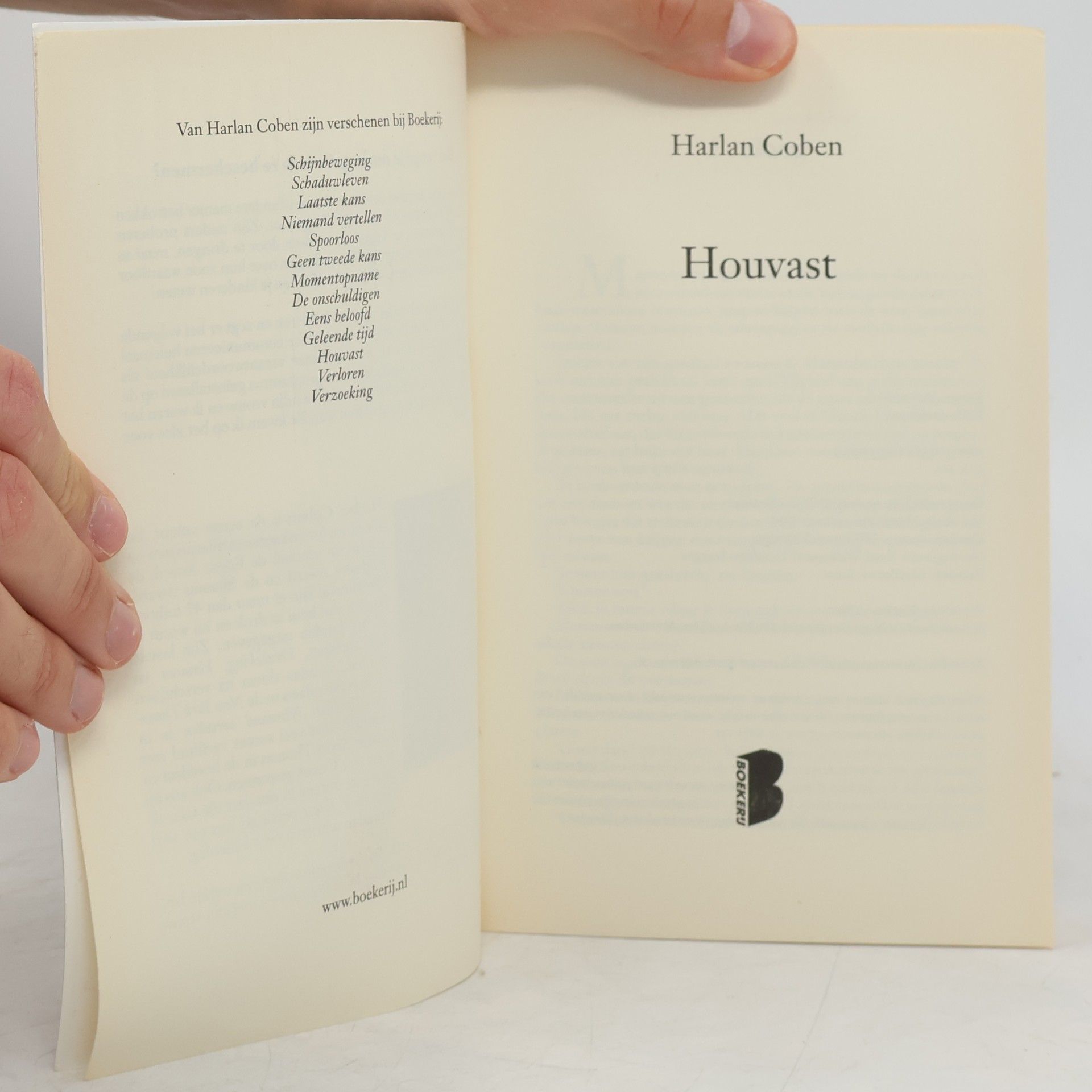 Harlan Coben Houvast