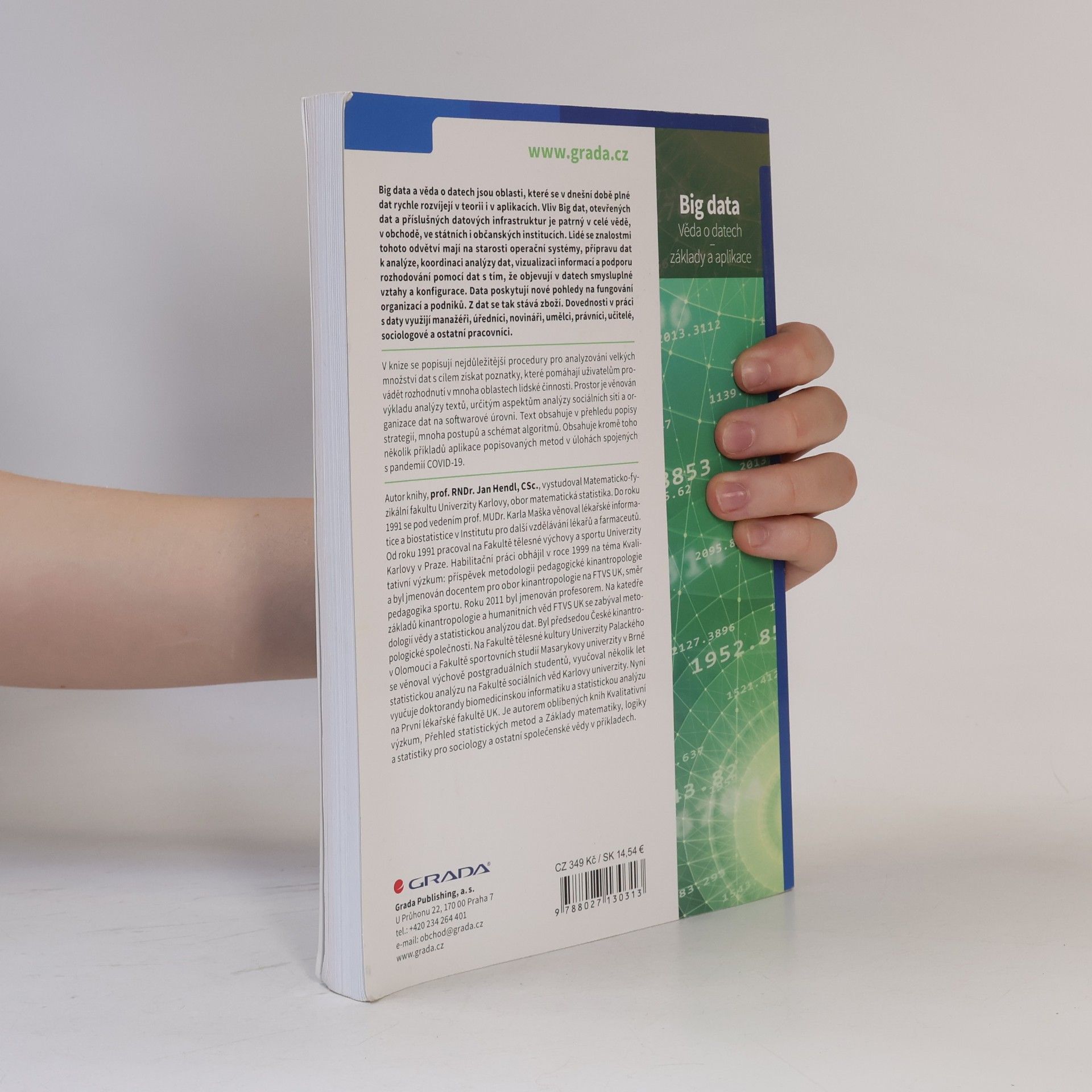 Jan Hendl Big data. Věda o datech - základy a aplikace