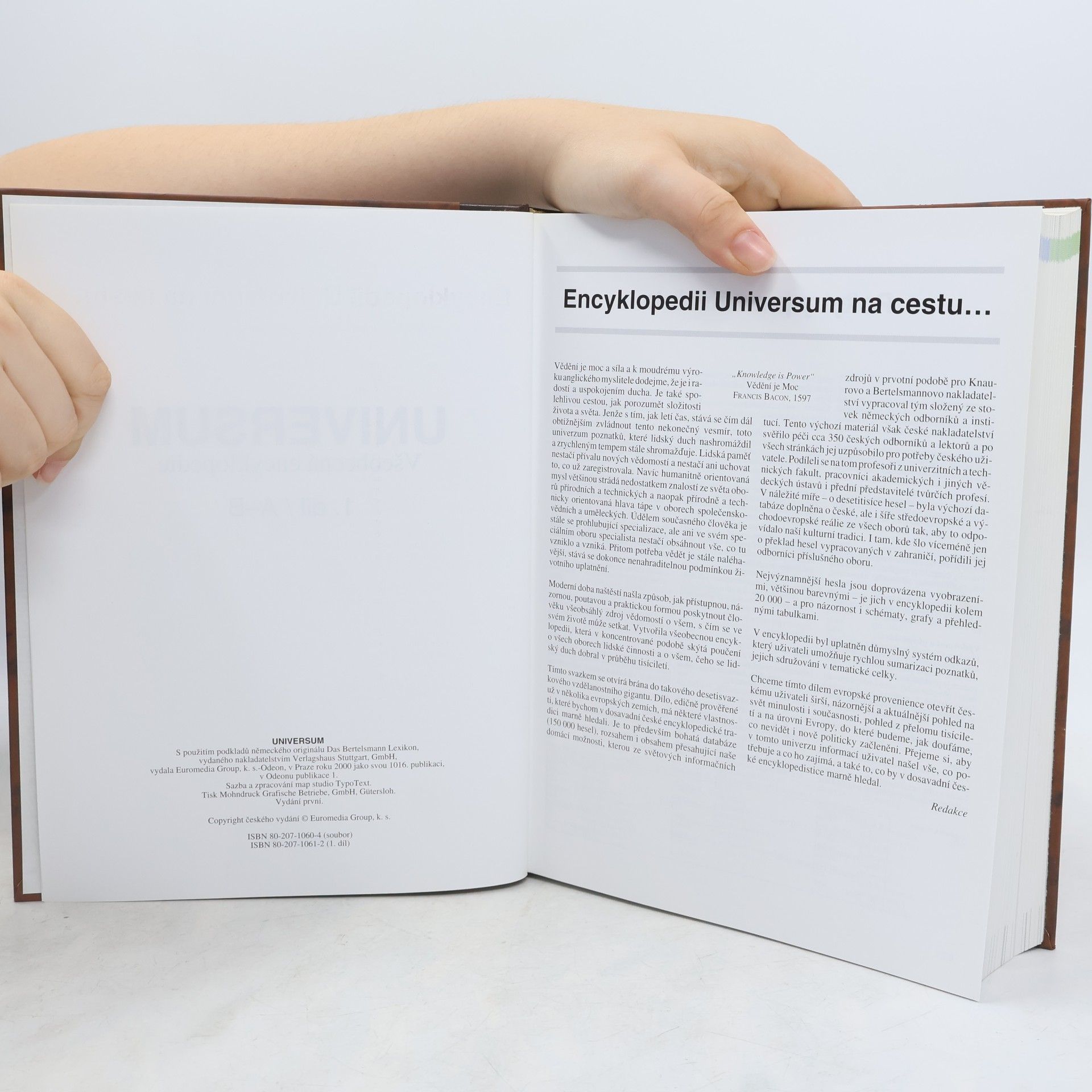 Autorenkollektiv Universum. Všeobecná encyklopedie 1. A-B