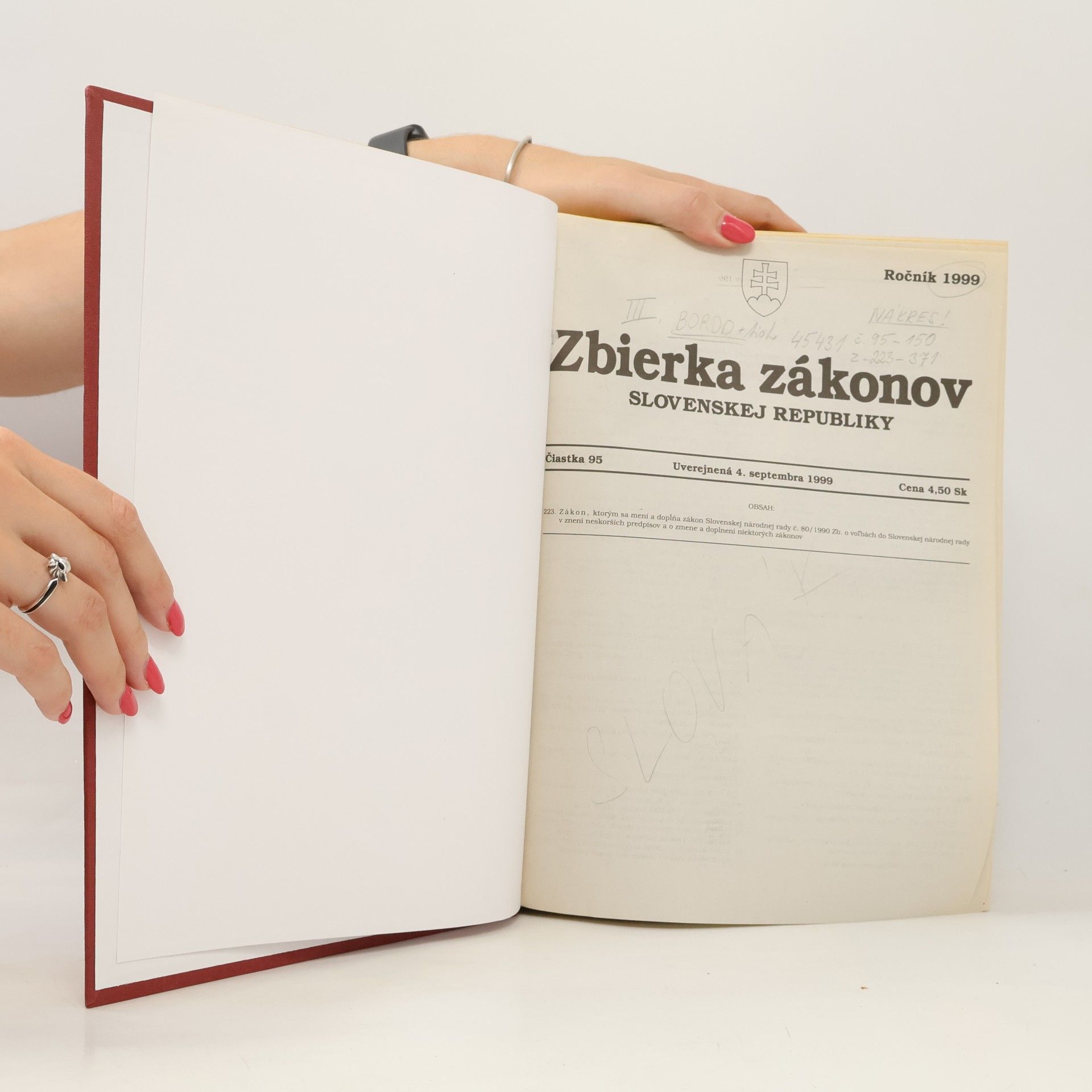 Kolektív autorov Zbierka zákonov SR 1999 III.