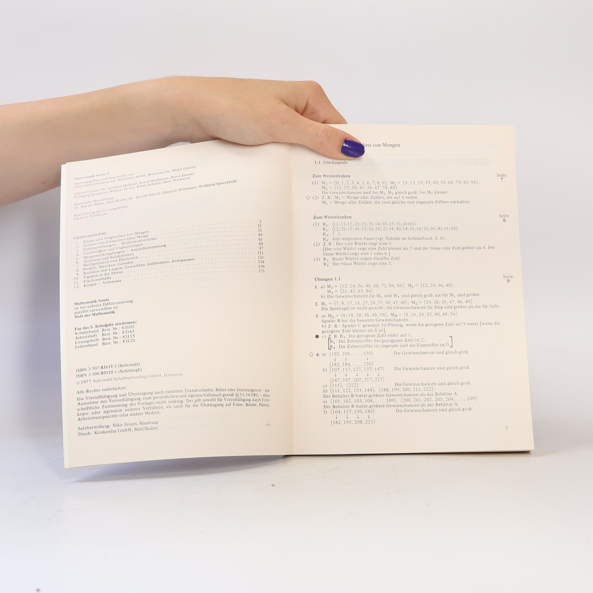 Hermann Athen Mathematik heute 5