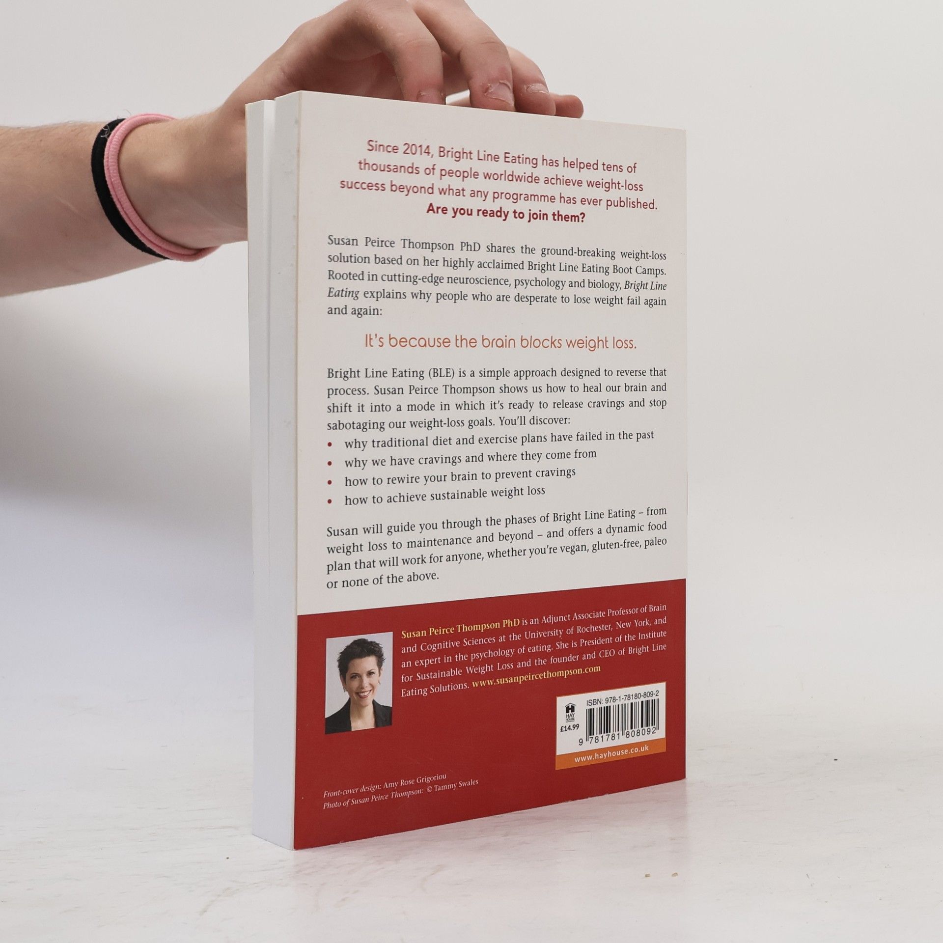 Susan Peirce Thompson Bright line eating : the science of living happy, thin, and free