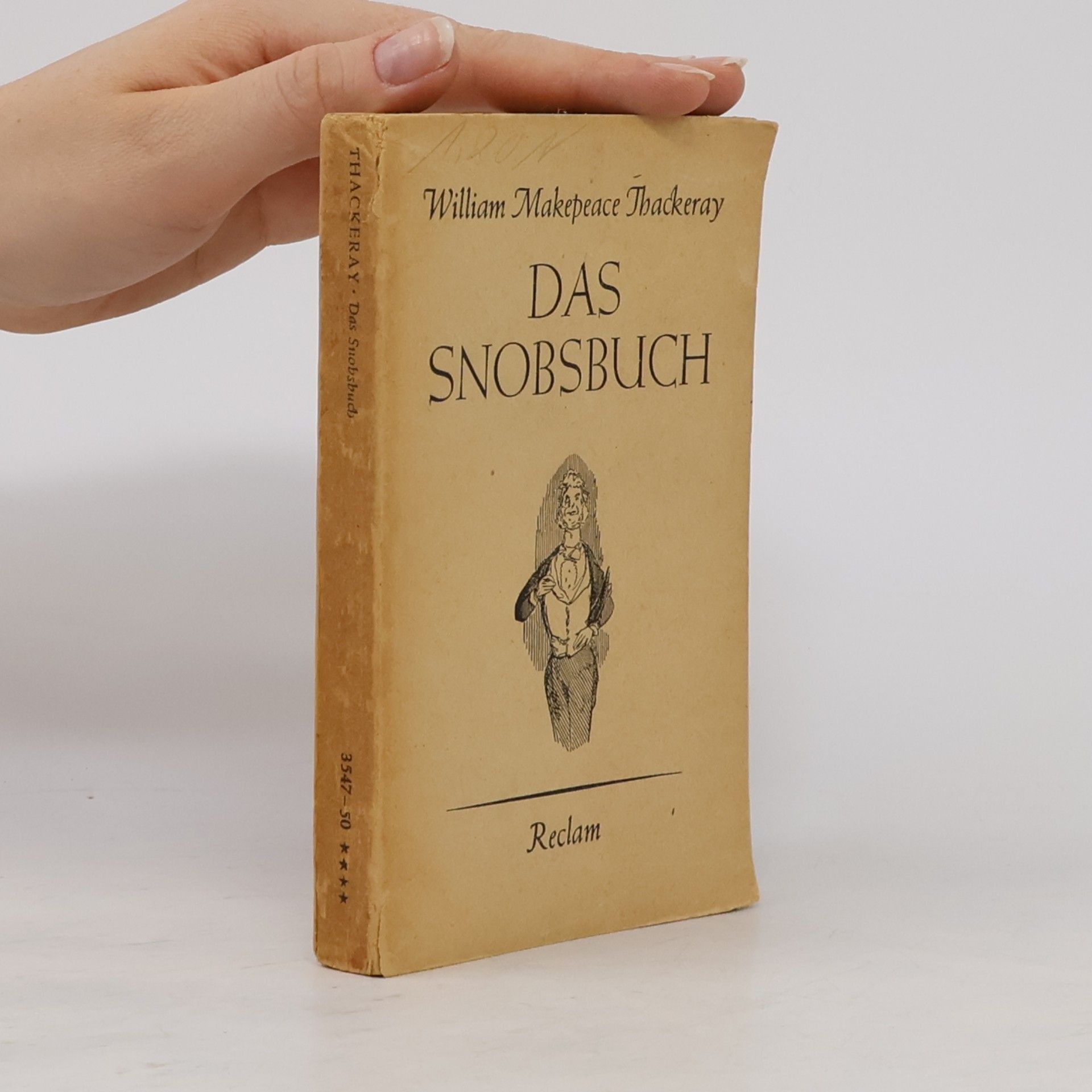 William Makepeace Thackeray Das Snobsbuch