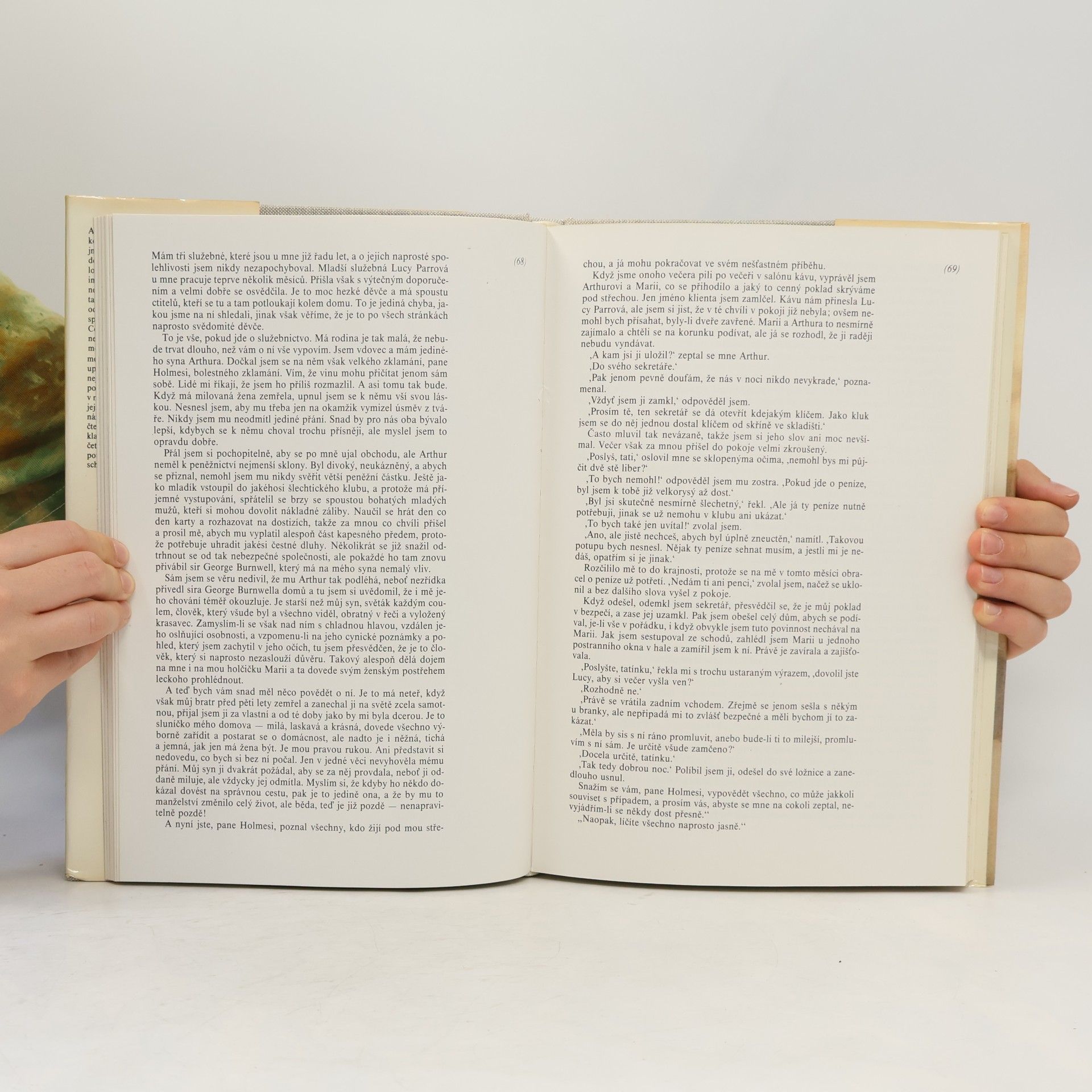 Arthur Conan Doyle Muž s dýmkou a houslemi