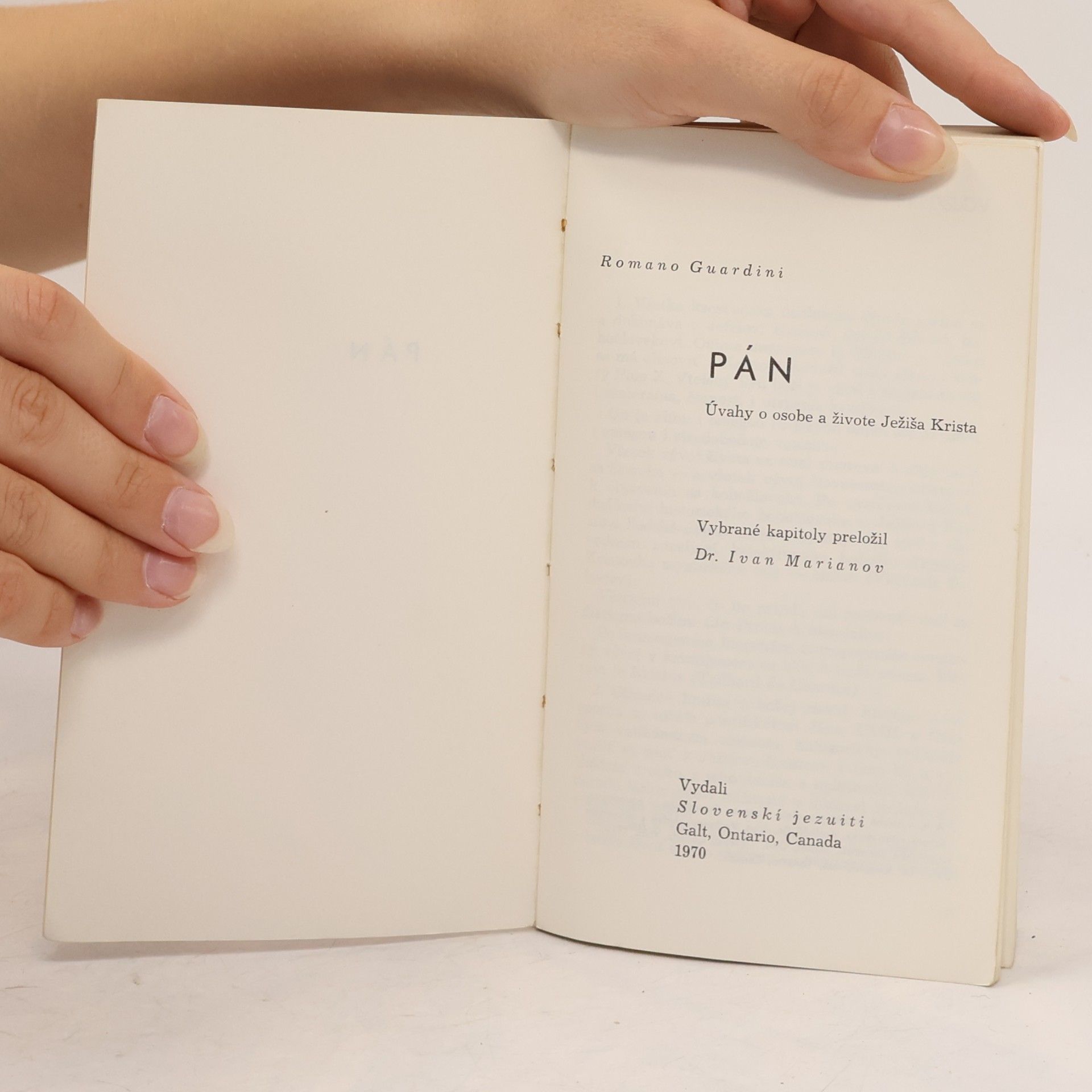 Romano Guardini Pán