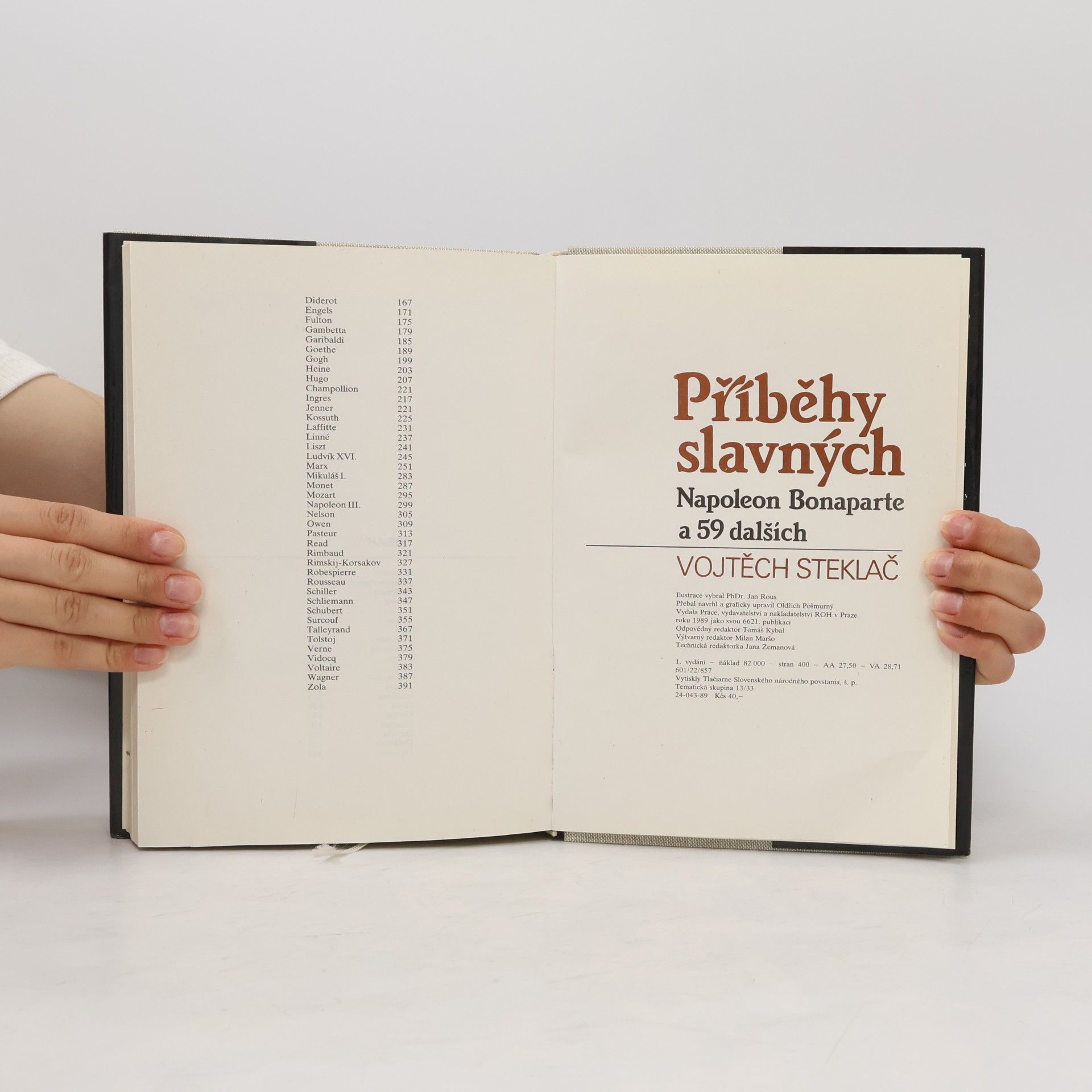 Oldřich Pošmurný Příběhy slavných. Napoleon Bonaparte a 59 dalších