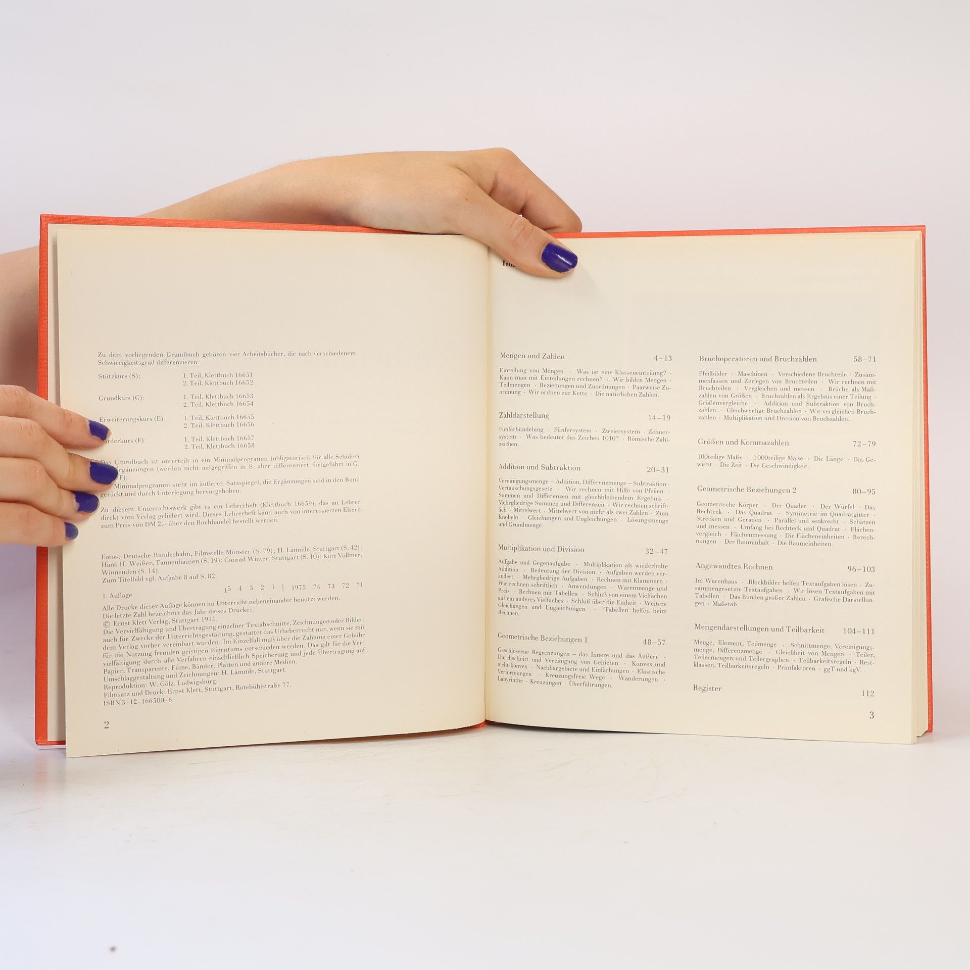 Mathematische Impulse. Differenzierendes Unterrichtswerk für die Schuljahre 5 und 6. Grundbuch 5. Schuljahr