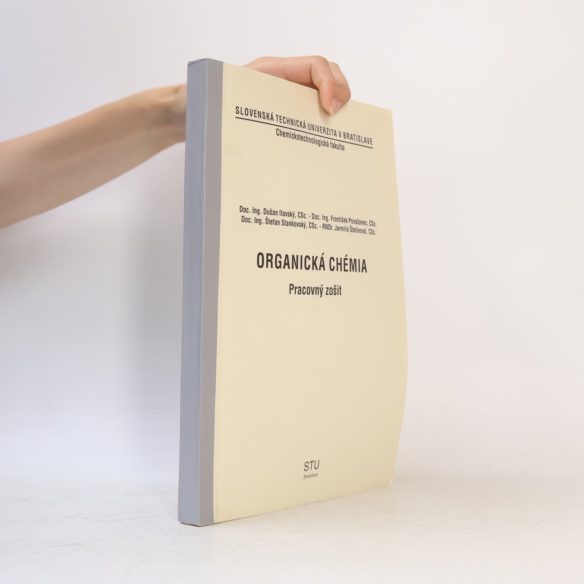 Štefan Stankovský Organická chémia