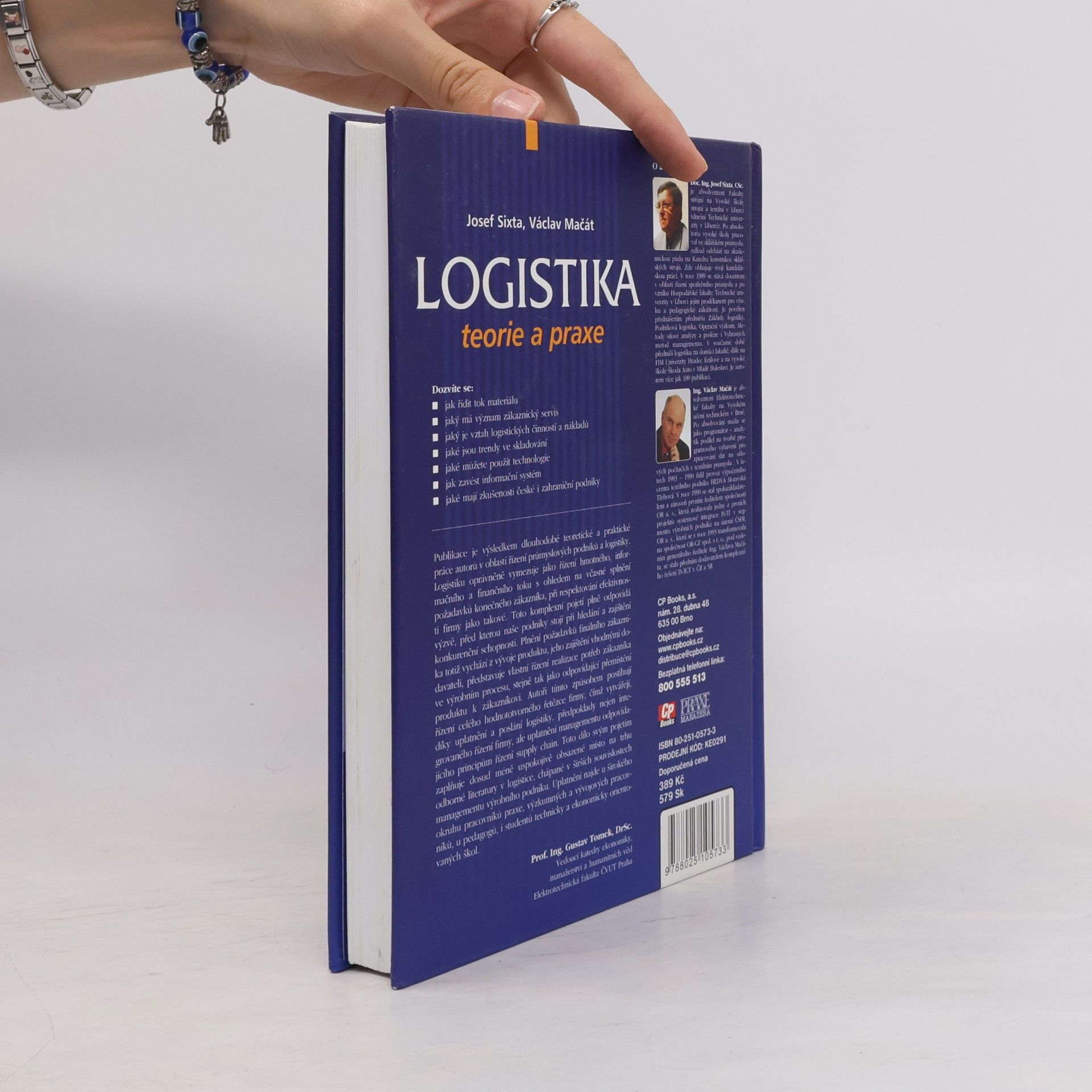 Josef Sixta Logistika: Teorie a praxe