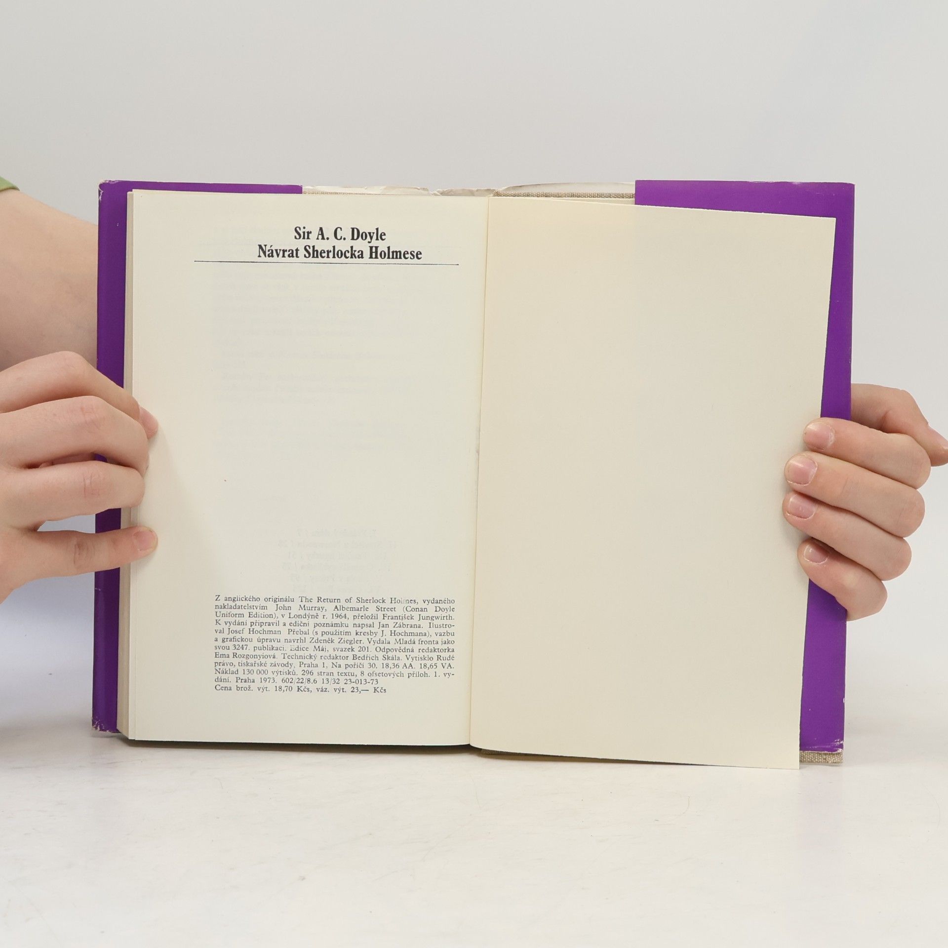 Arthur Conan Doyle Návrat Sherlocka Holmese