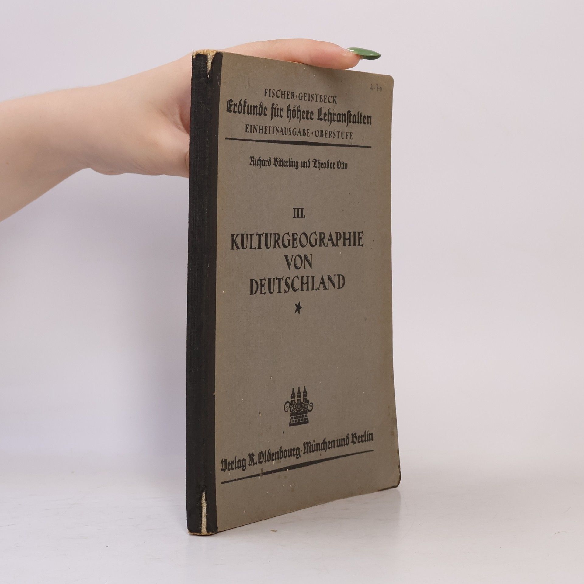 Autorenkollektiv Kulturgeographie von Deutschland III.
