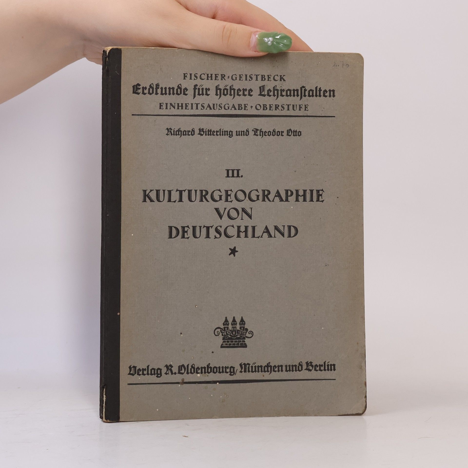 Autorenkollektiv Kulturgeographie von Deutschland III.