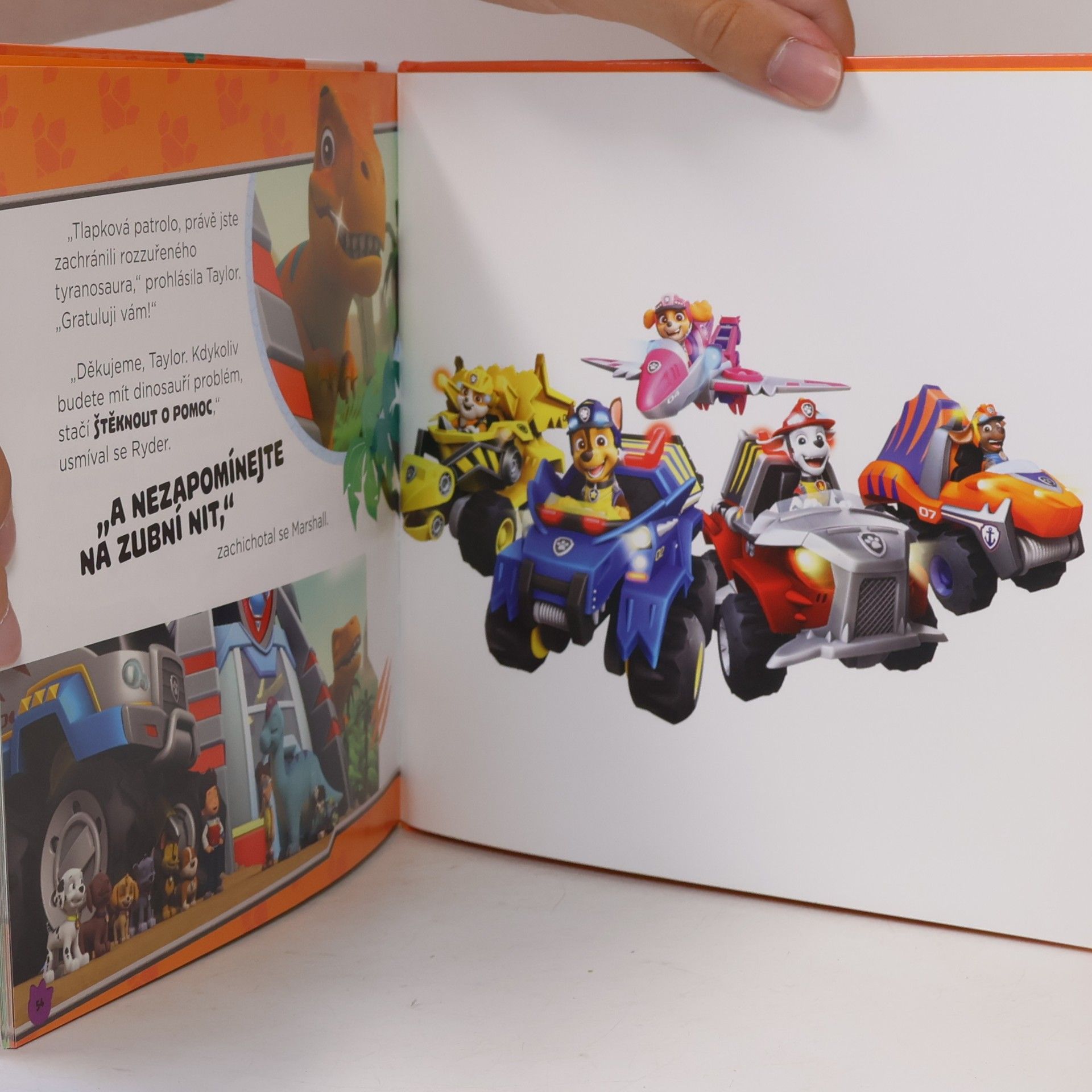 Petra Vichrová Dobrodružství s dinosaury