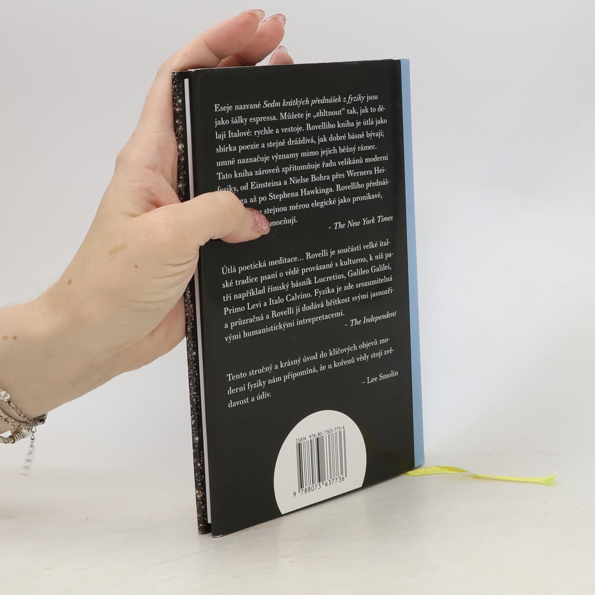 Carlo Rovelli Sedm krátkých přednášek z fyziky