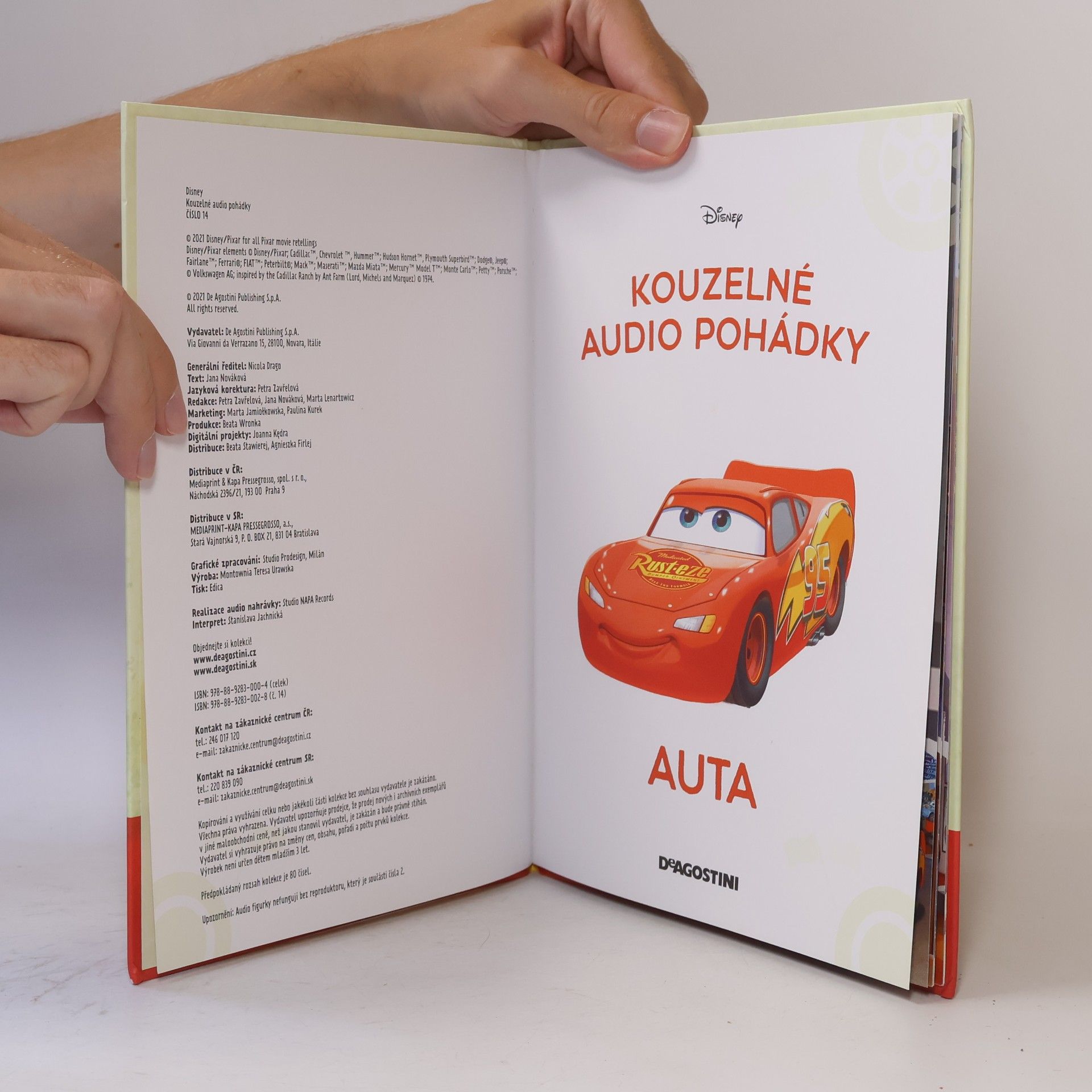 Autores varios Kouzelné audio pohádky 14. Auta