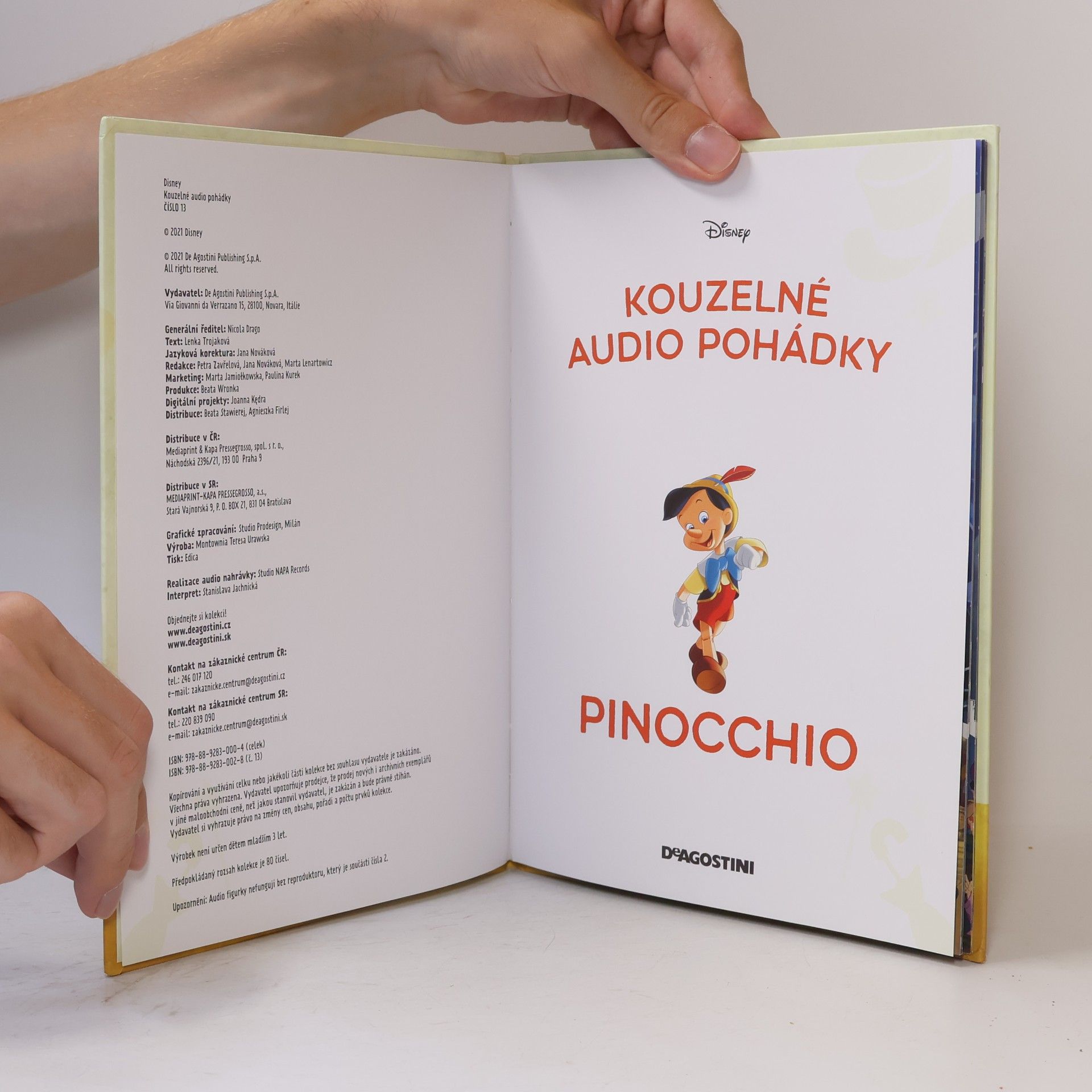 Autores varios Kouzelné audio pohádky 13. Pinocchio
