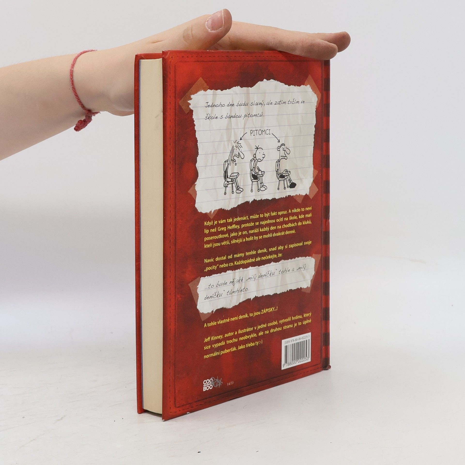 Jeff Kinney Deník malého poseroutky 1