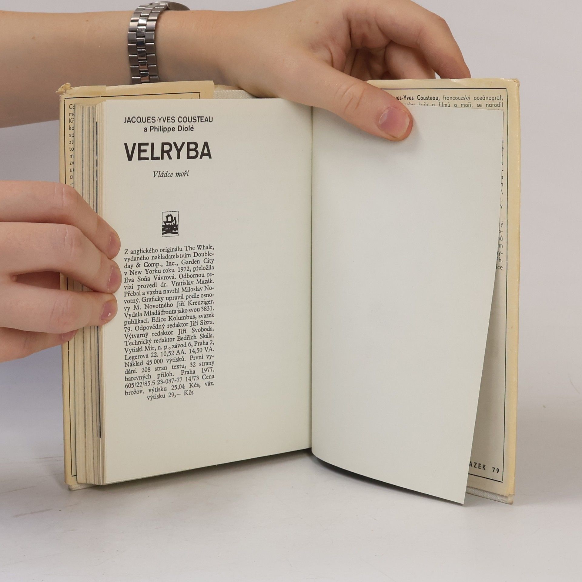 Jacques-Yves Cousteau Velryba