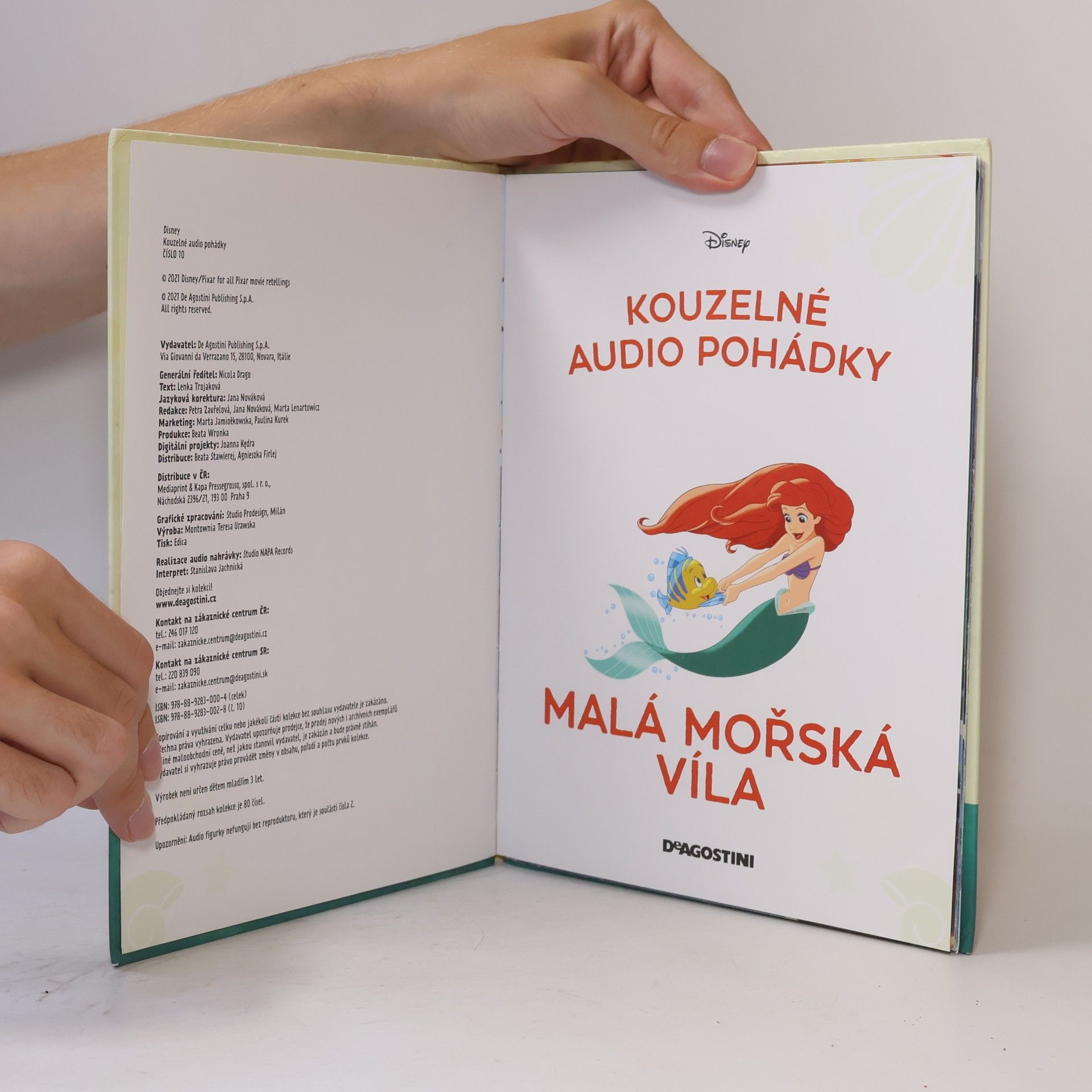 Autores varios Kouzelné audio pohádky 10. Malá mořská víla