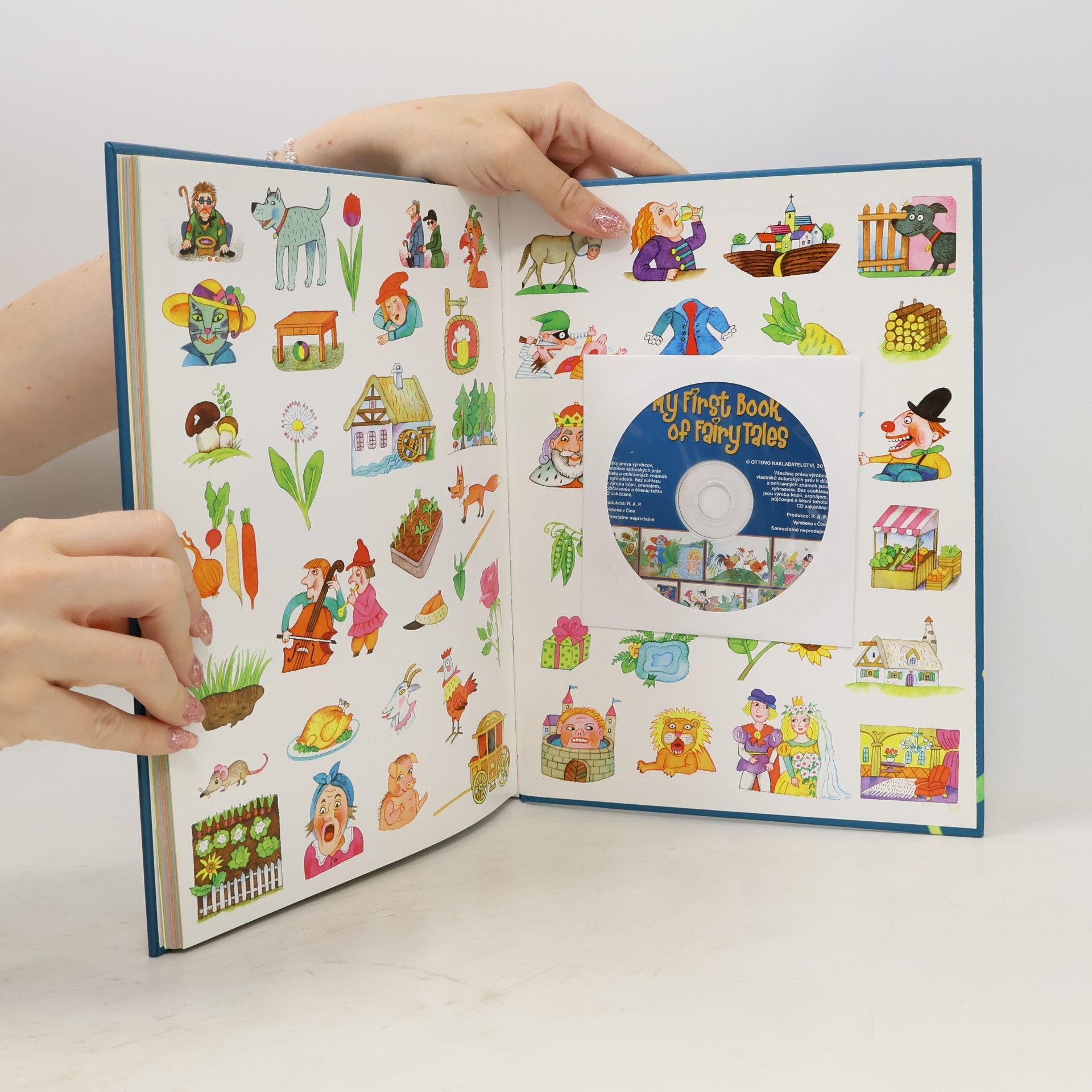 Marie Zahálková Moja prvá kniha rozprávok - My first book of fairy tales