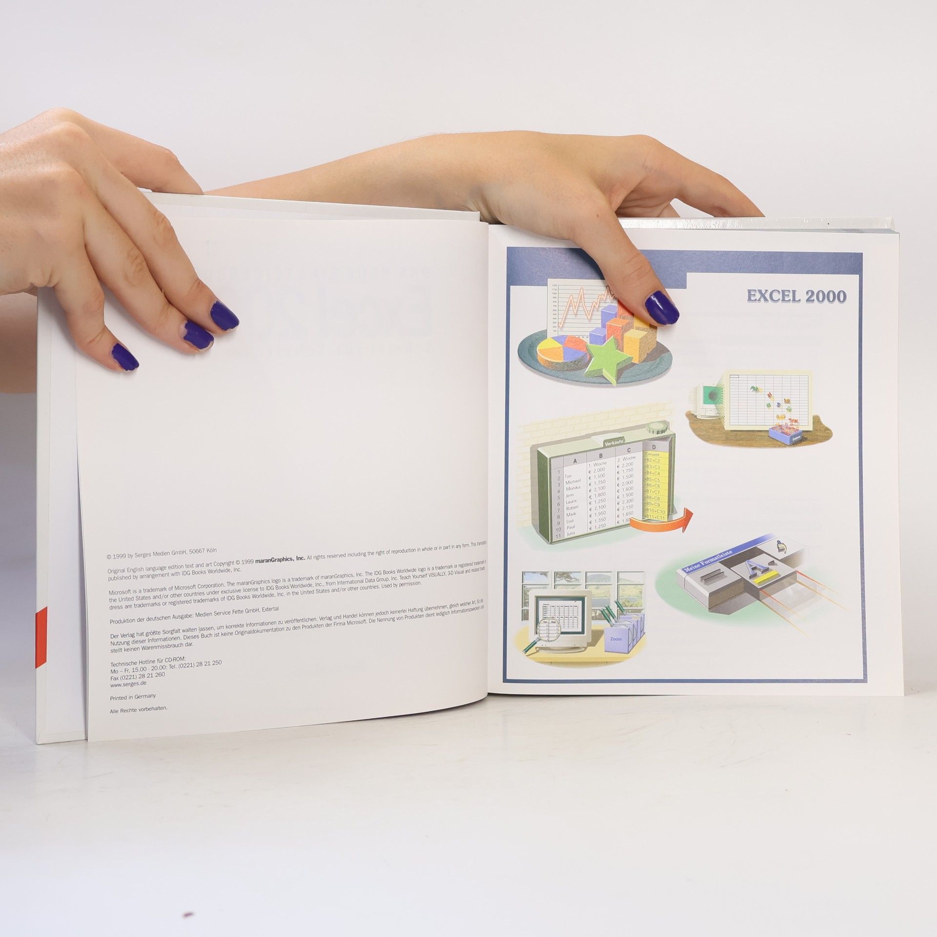 Autorenkollektiv Excel 2000 - Schritt für Schritt im Bild