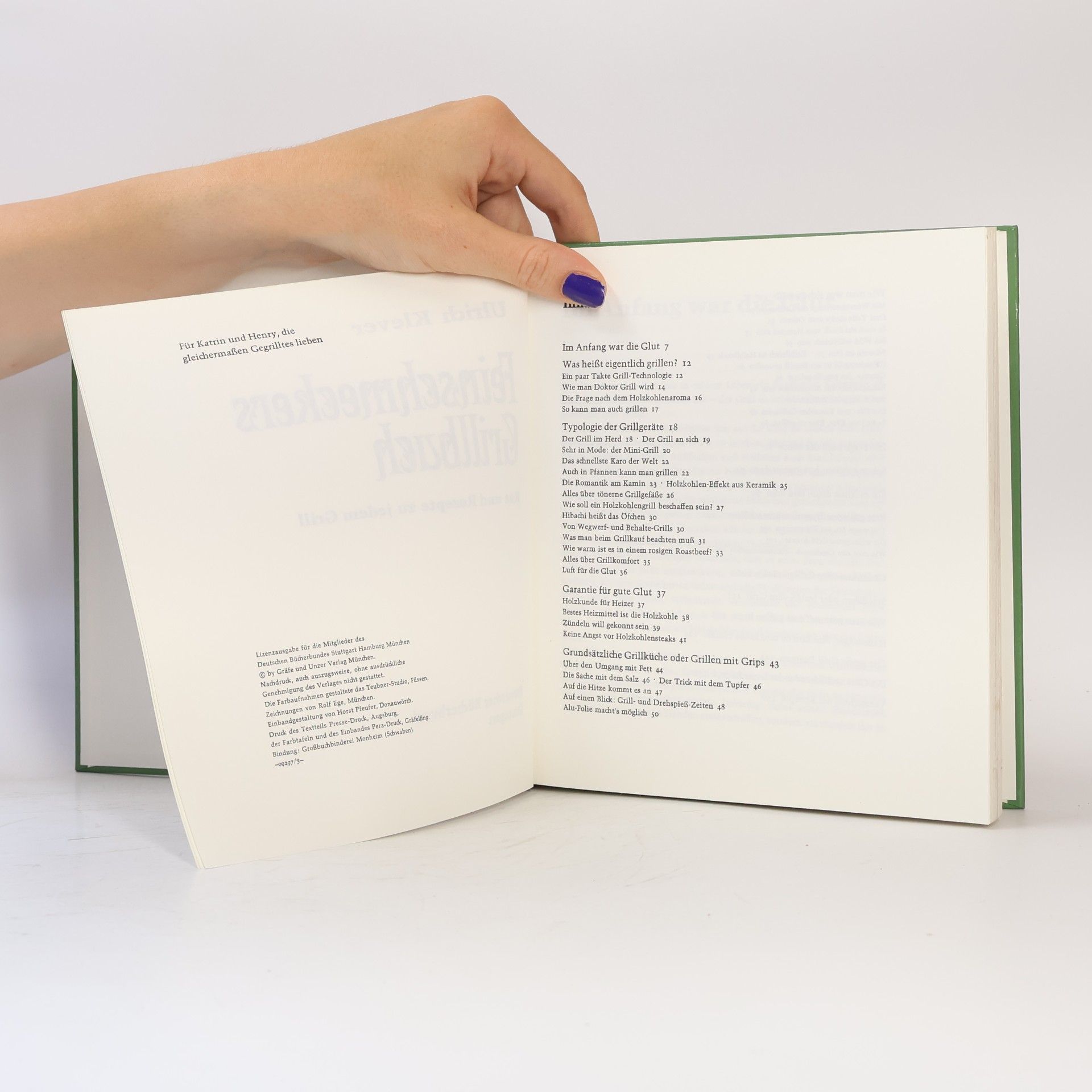 Ulrich Klever Feinschmeckers Grillbuch