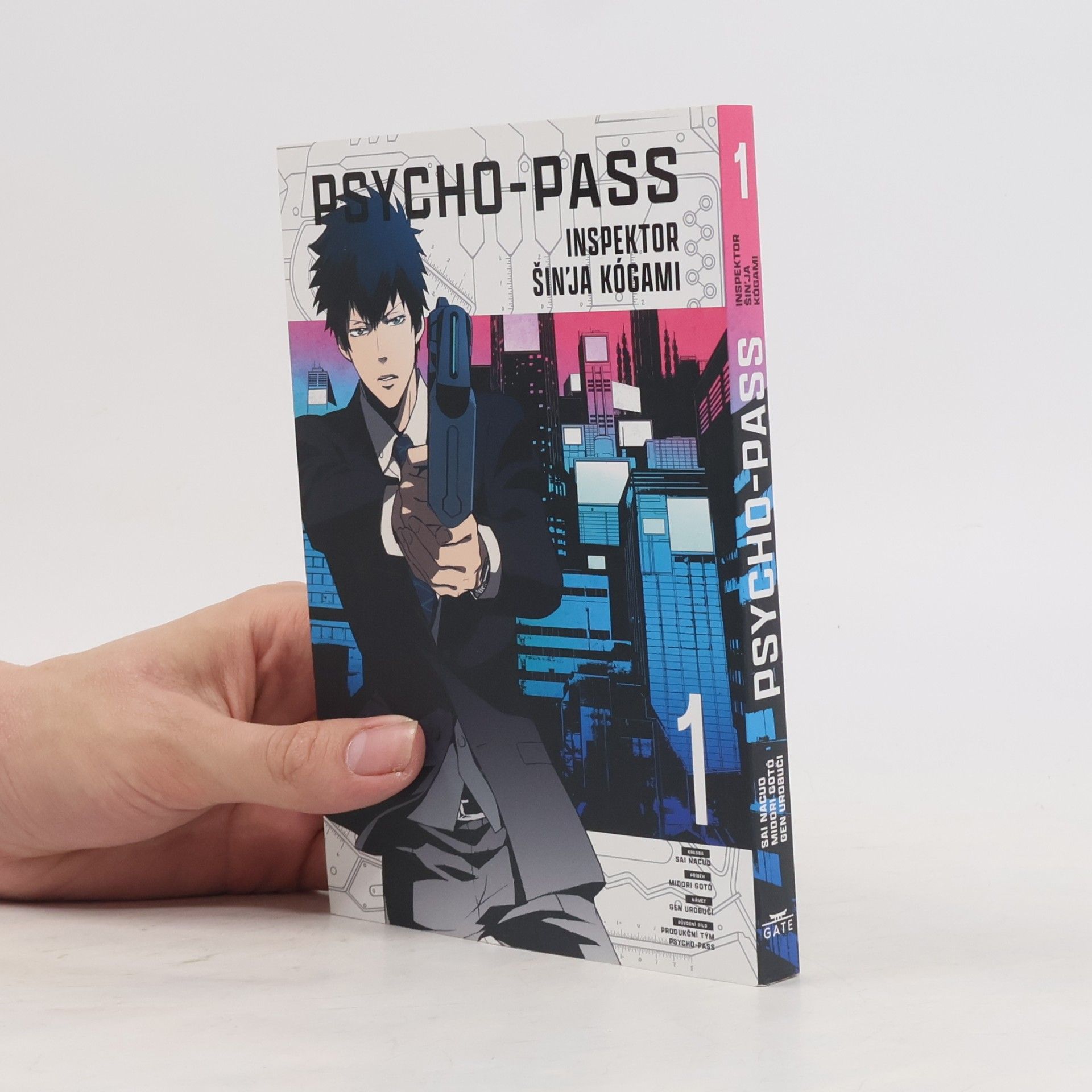 Midori Goto Psycho-pass 1. Inspektor Šin'ja Kógami