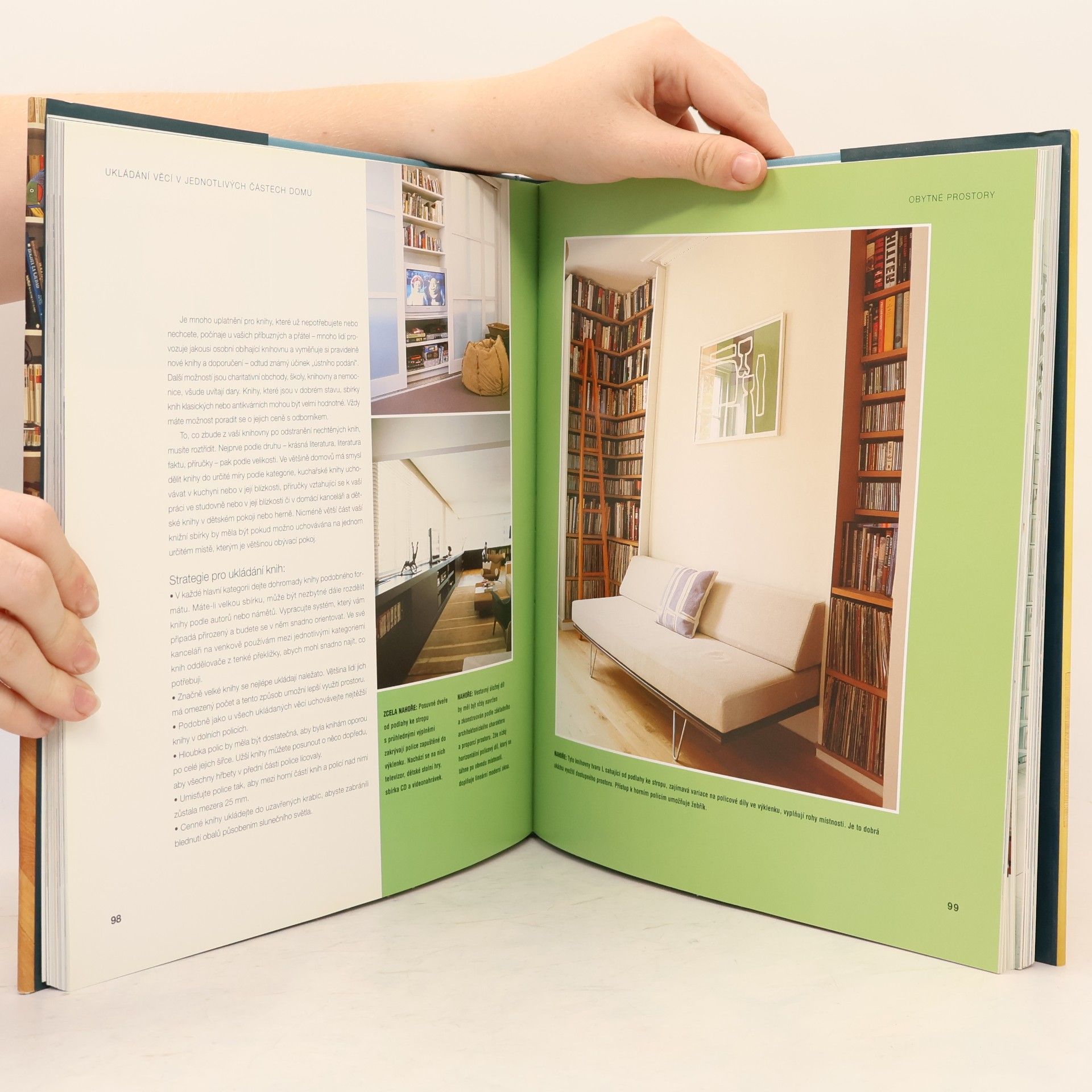 Terence Conran Úložné prostory a jejich uspořádání