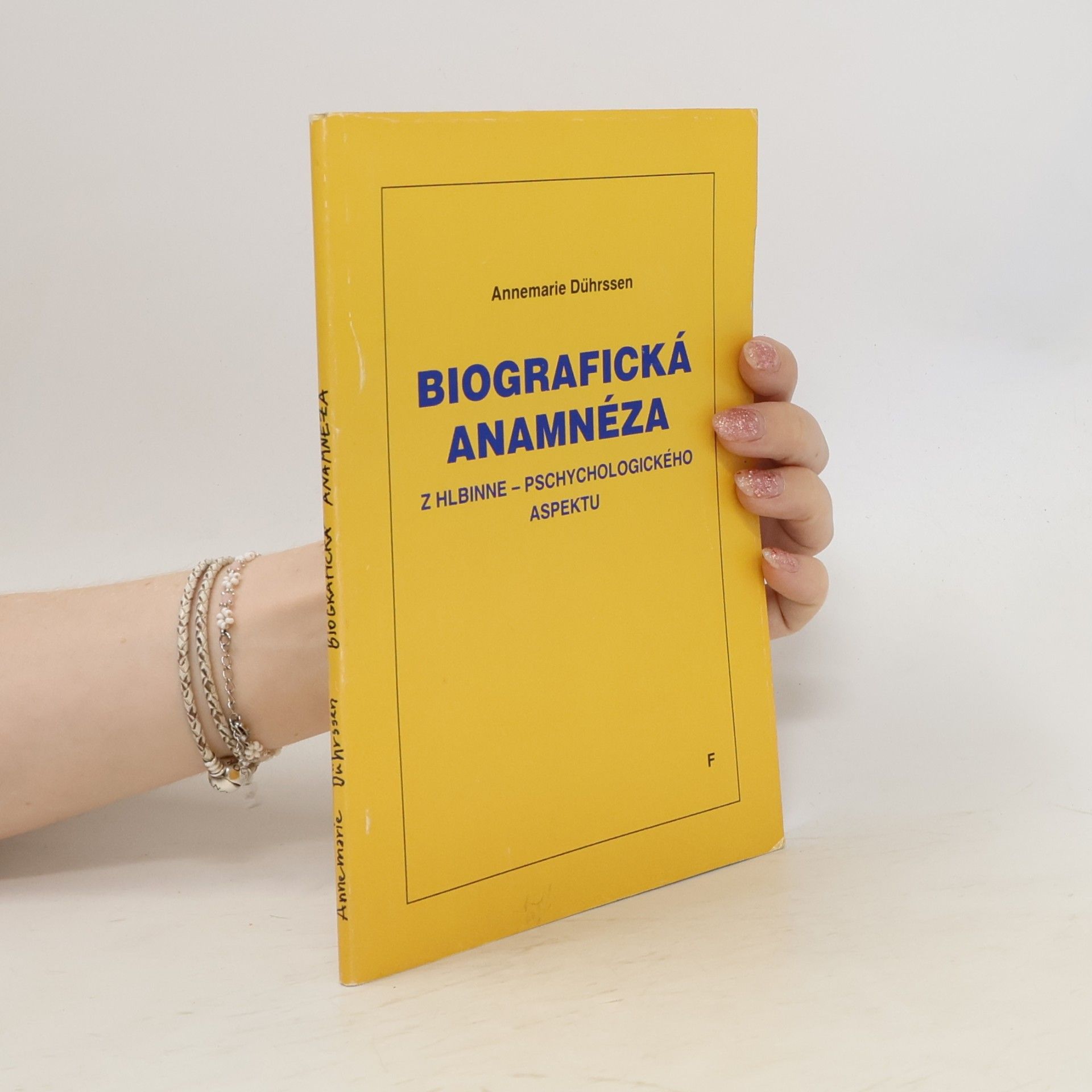 M. Haštová Biografická anamnéza z hlbinne-psychologického aspektu