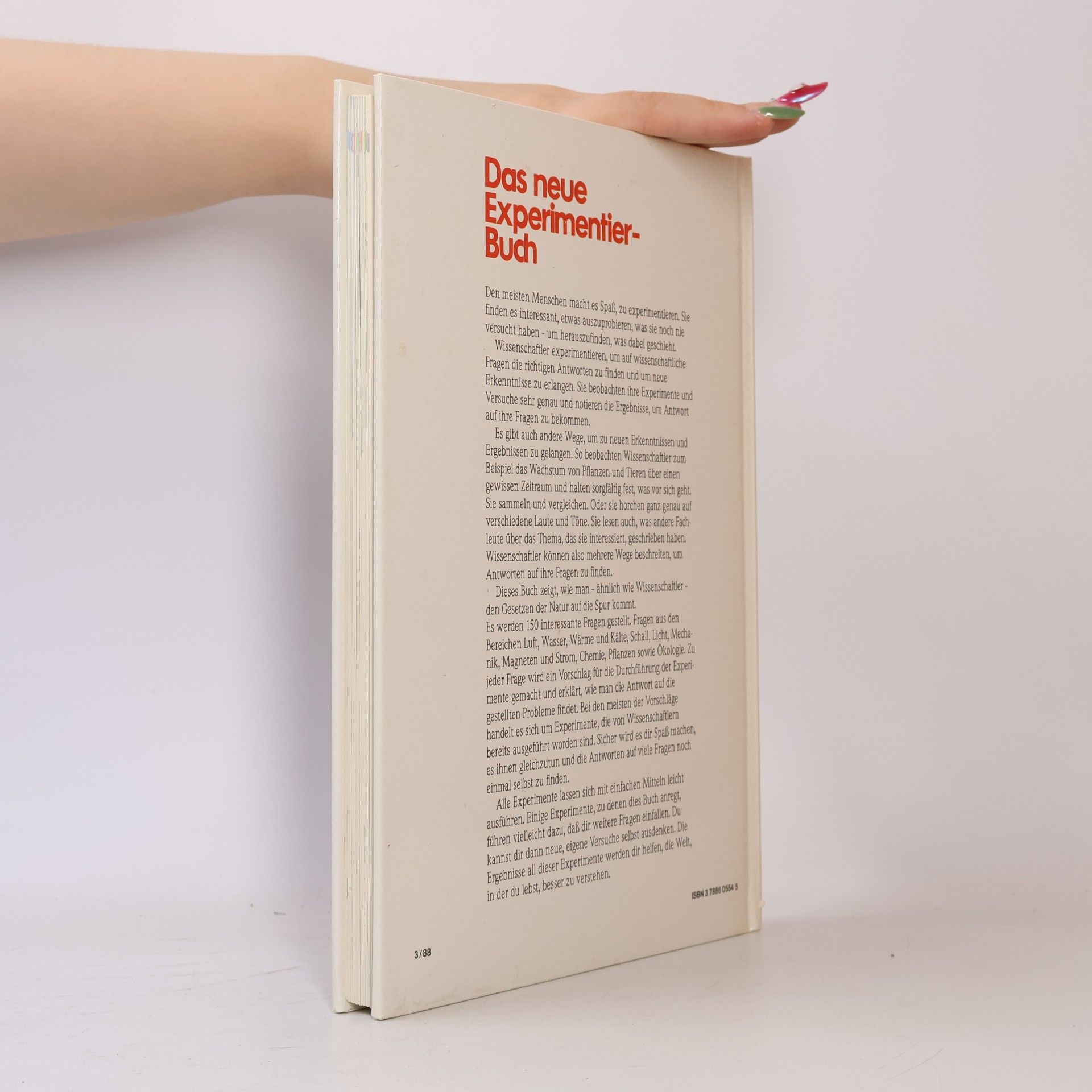 Rainer Köthe Das neue Experimentier-Buch