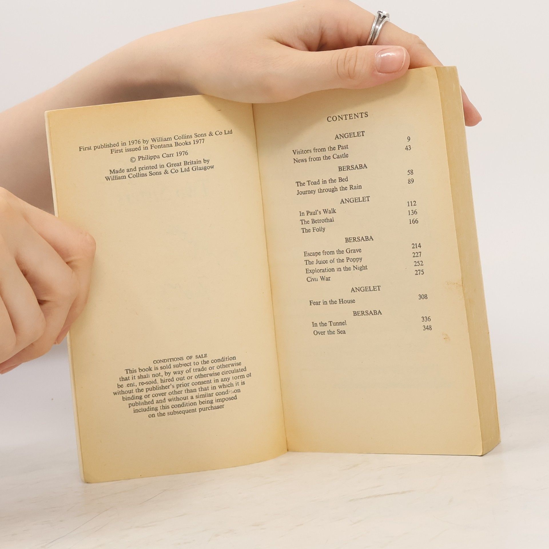Phillipa Carr Saraband for Two Sisters