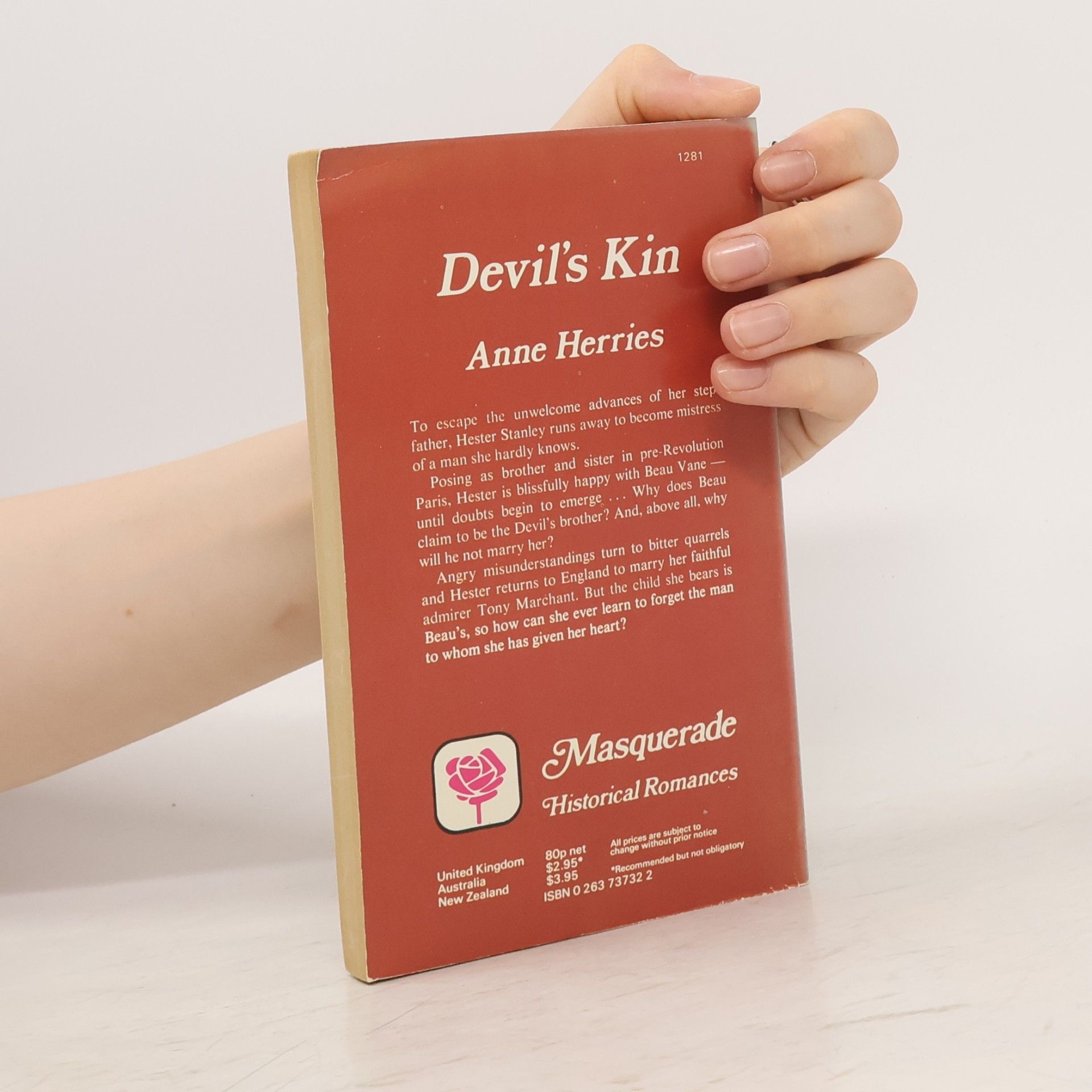 Anne Herries Masquerade Historical Romances - 1004: Devil's Kin