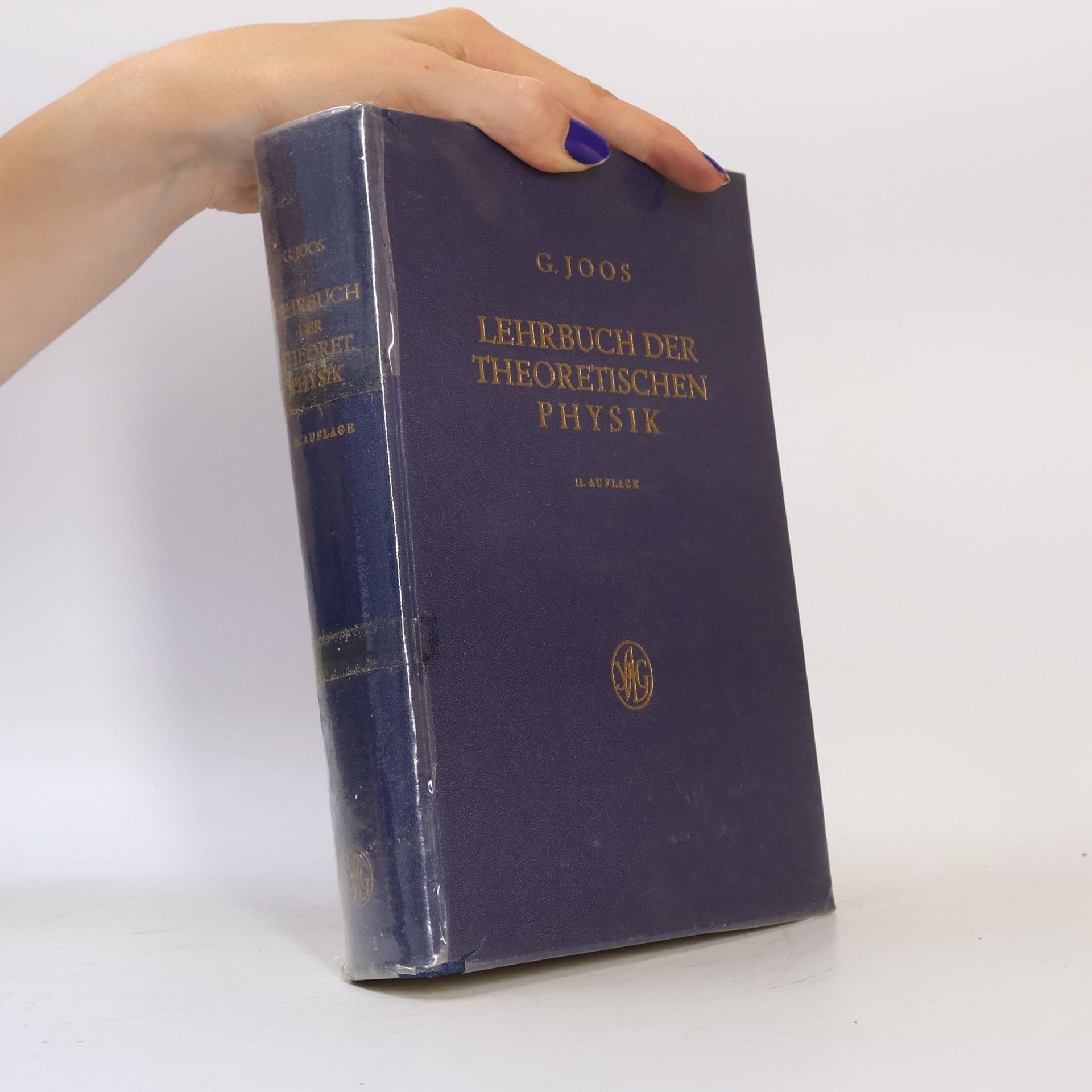 Georg Joos Lehrbuch der Theoretischen Physik