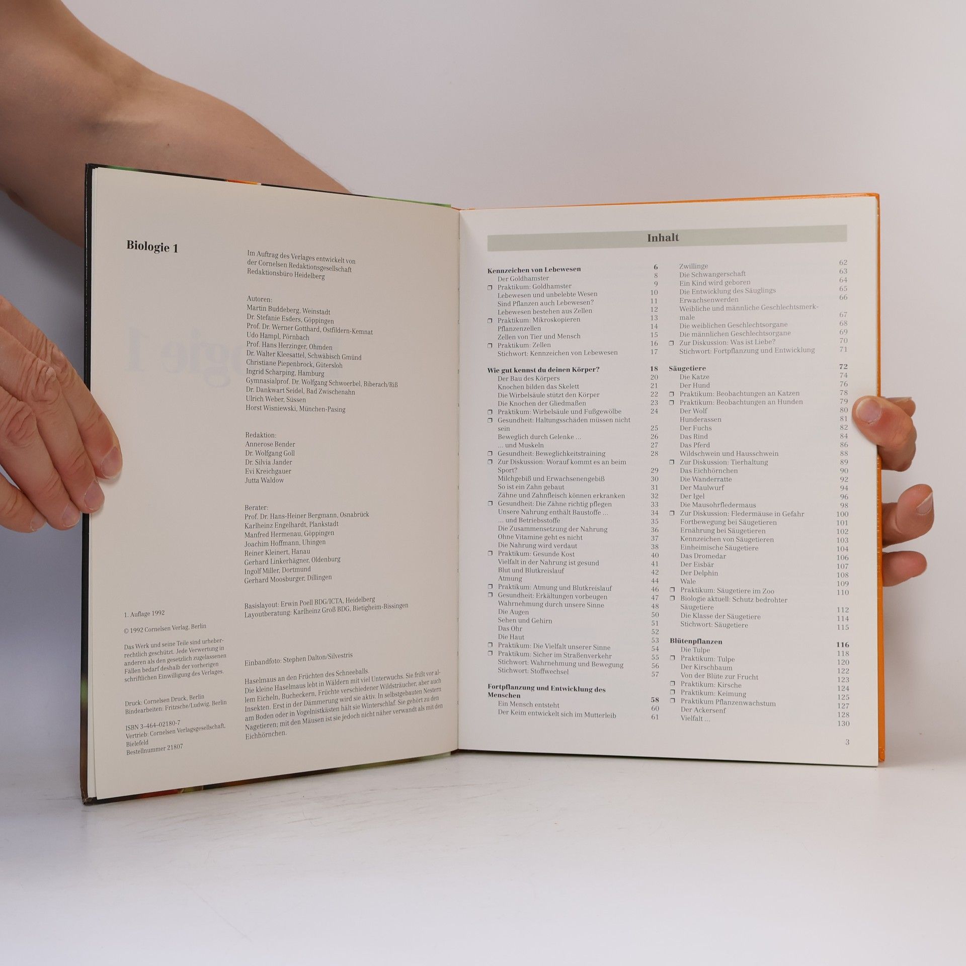 Werner Gotthard Biologie - Allgemeine Ausgabe, Gymnasium Baden-Württemberg und Saarland, 5./6. Schuljahr