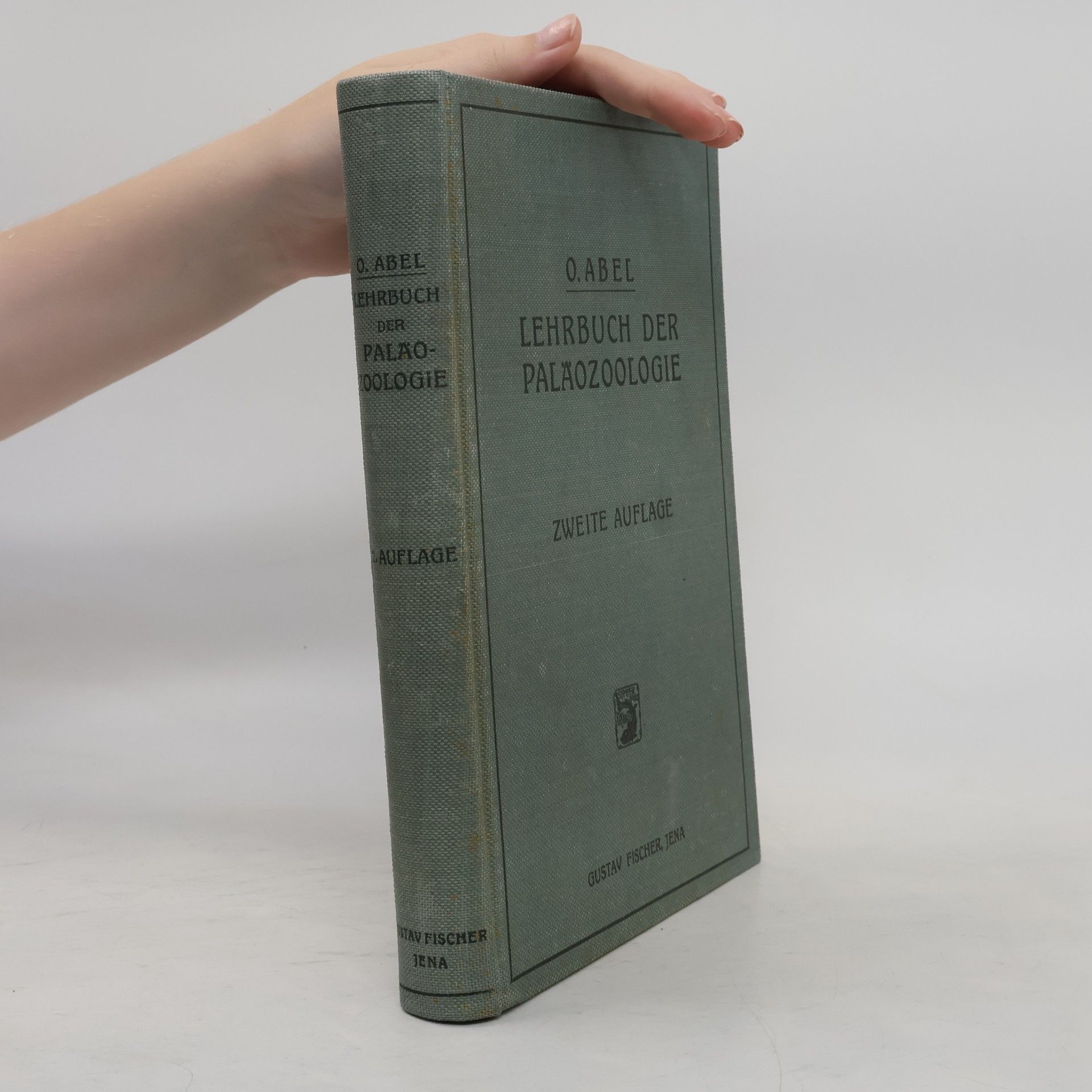 Othenio Abel Lehrbuch der Paläozoologie