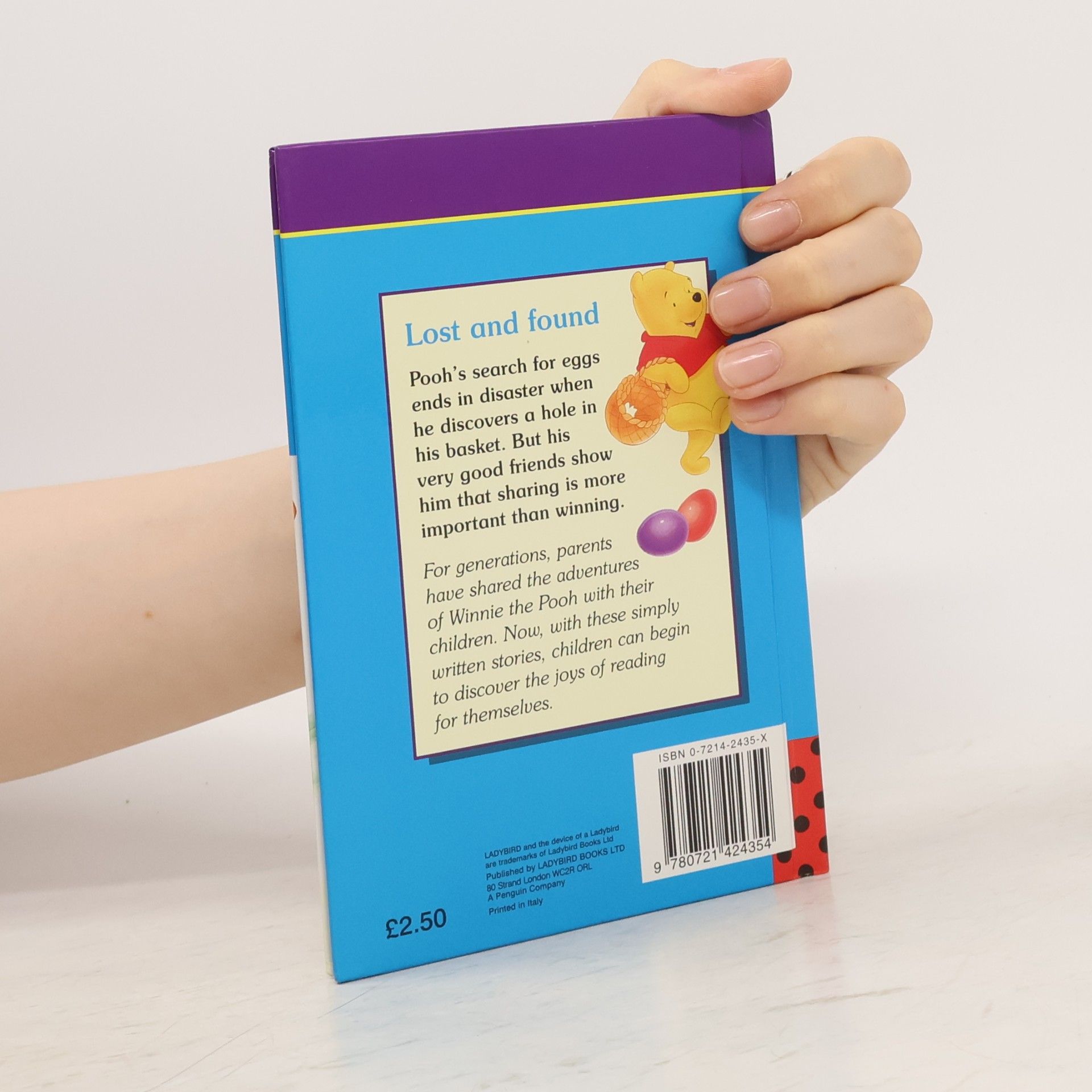 A.A. Milne Disney's First Readers: Winnie The Pooh Lost And Found