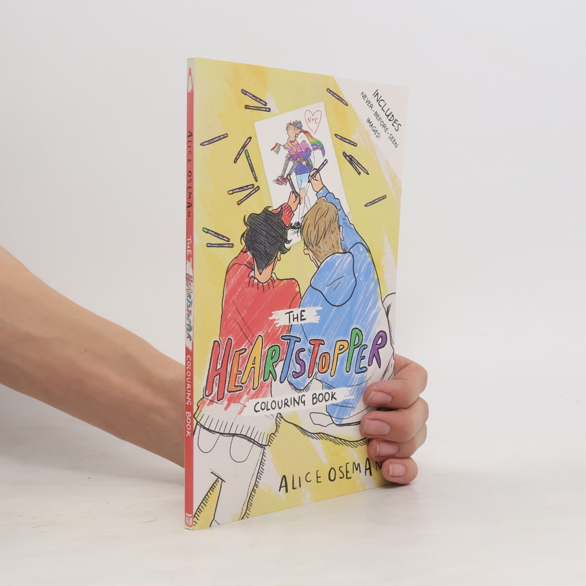 Alice Oseman The Heartstopper Colouring Book