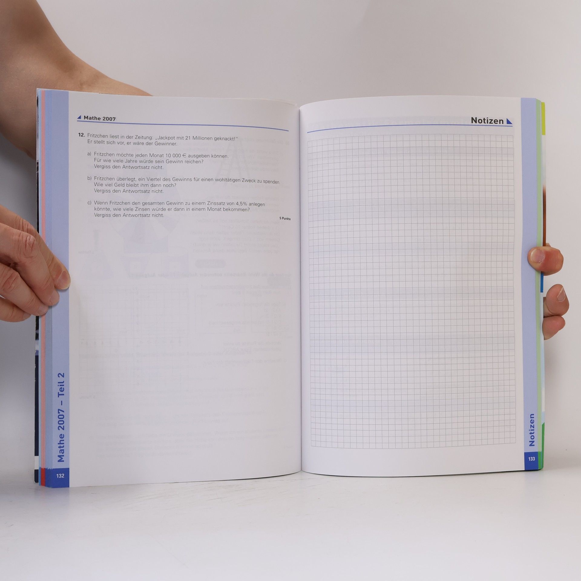 Pauker. Die Lernhilfen / Hauptschule Hessen Abschluss 2008: Prüfungsaufgaben, 8 Aufgabensätze, Deutsch - Mathematik - Englisch